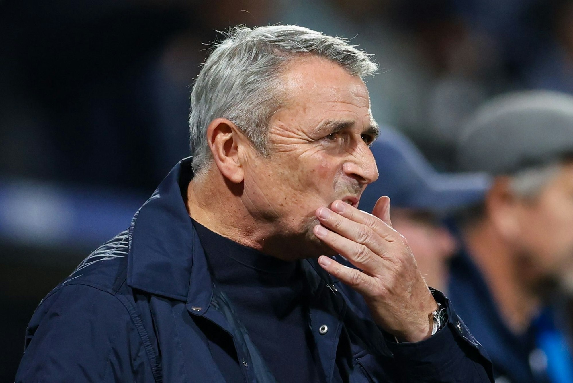 Klaus Allofs nachdenklich.