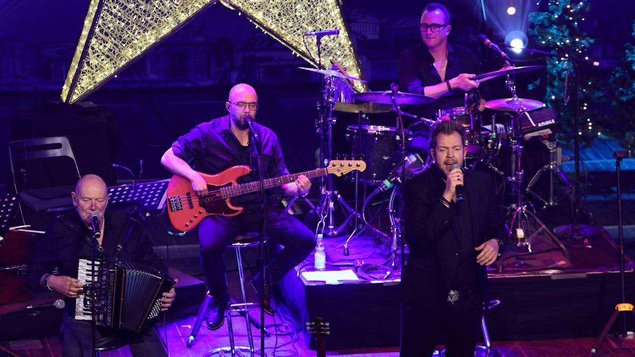 Die Paveier im Musical Dome bei der „Kölschen Weihnacht“.