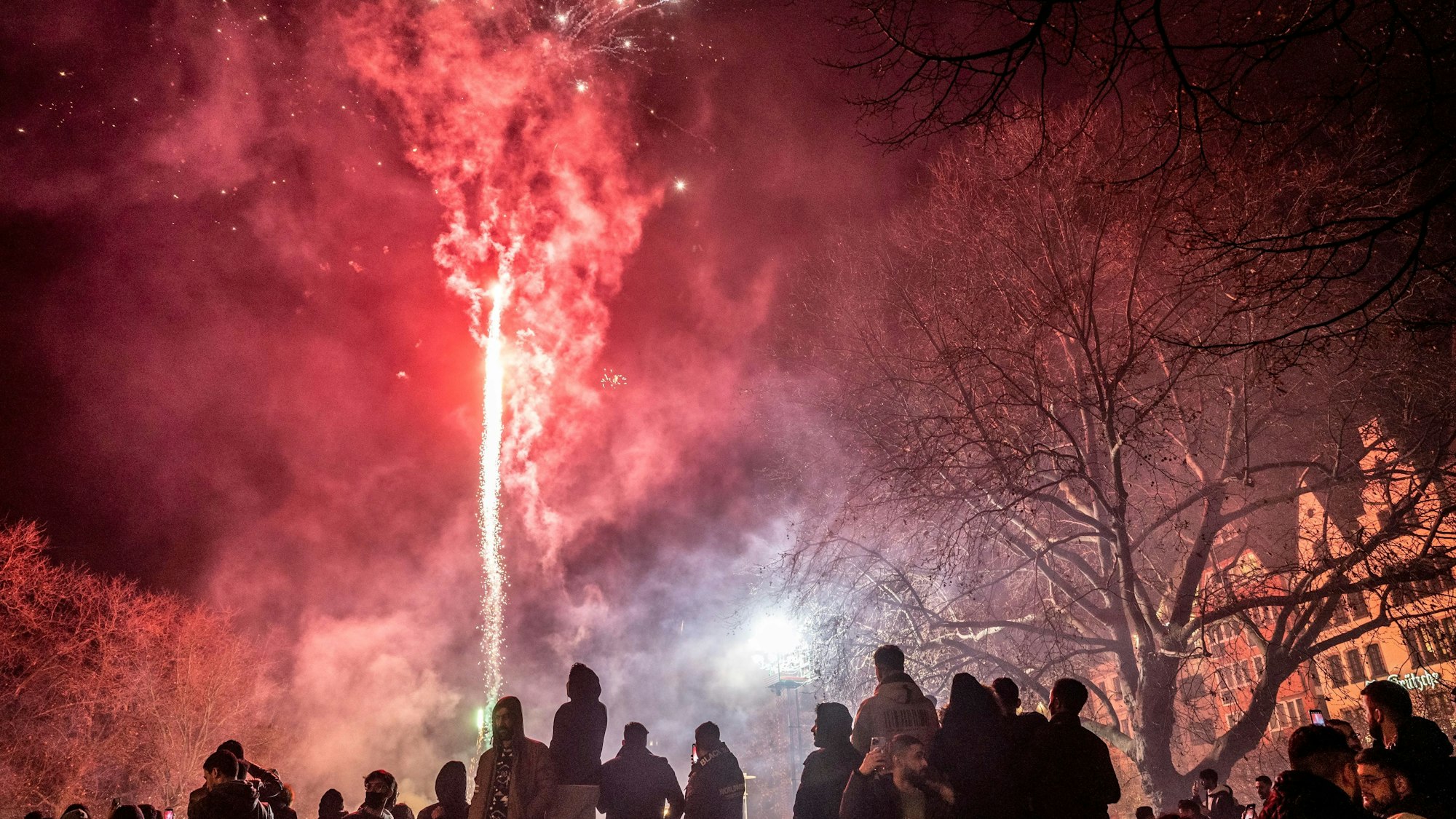 Silvester in der Kölner Innenstadt
