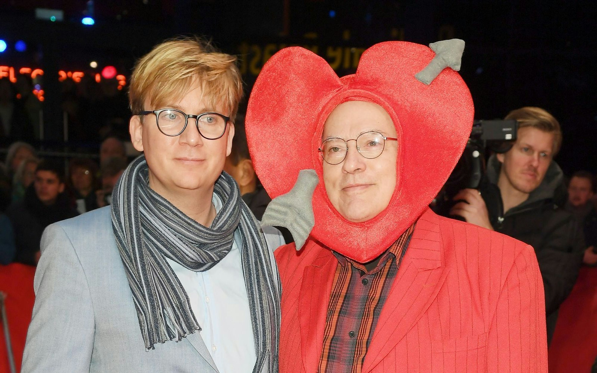 Seit 2008 war Rosa von Praunheim (rechts) mit seinem Partner Oliver Sechting liiert.
(Bild: Getty Images/Pascal Le Segretain)