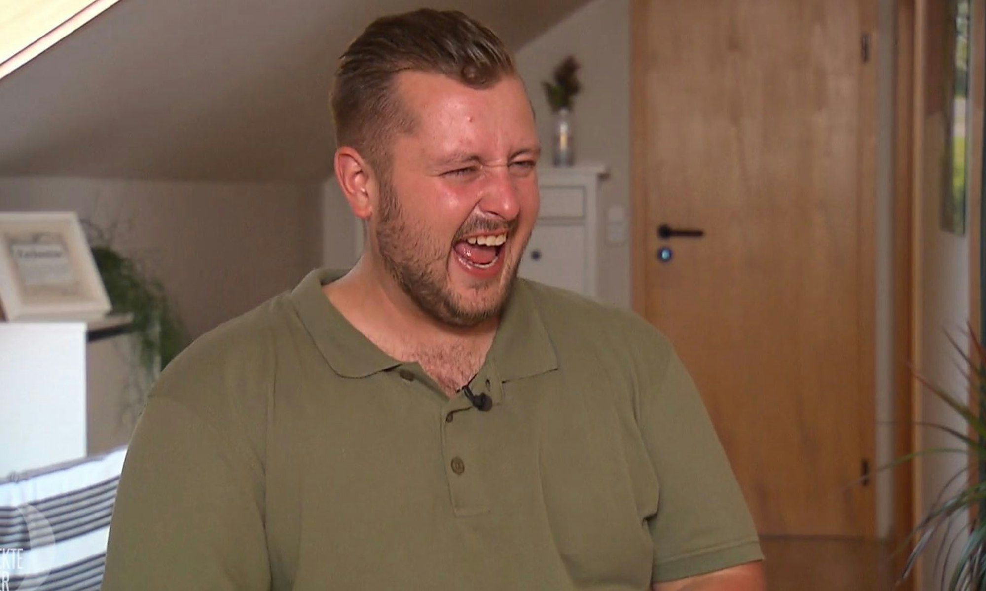 Frohnatur: Florians Gelächter ist ansteckend. (Bild: RTL)