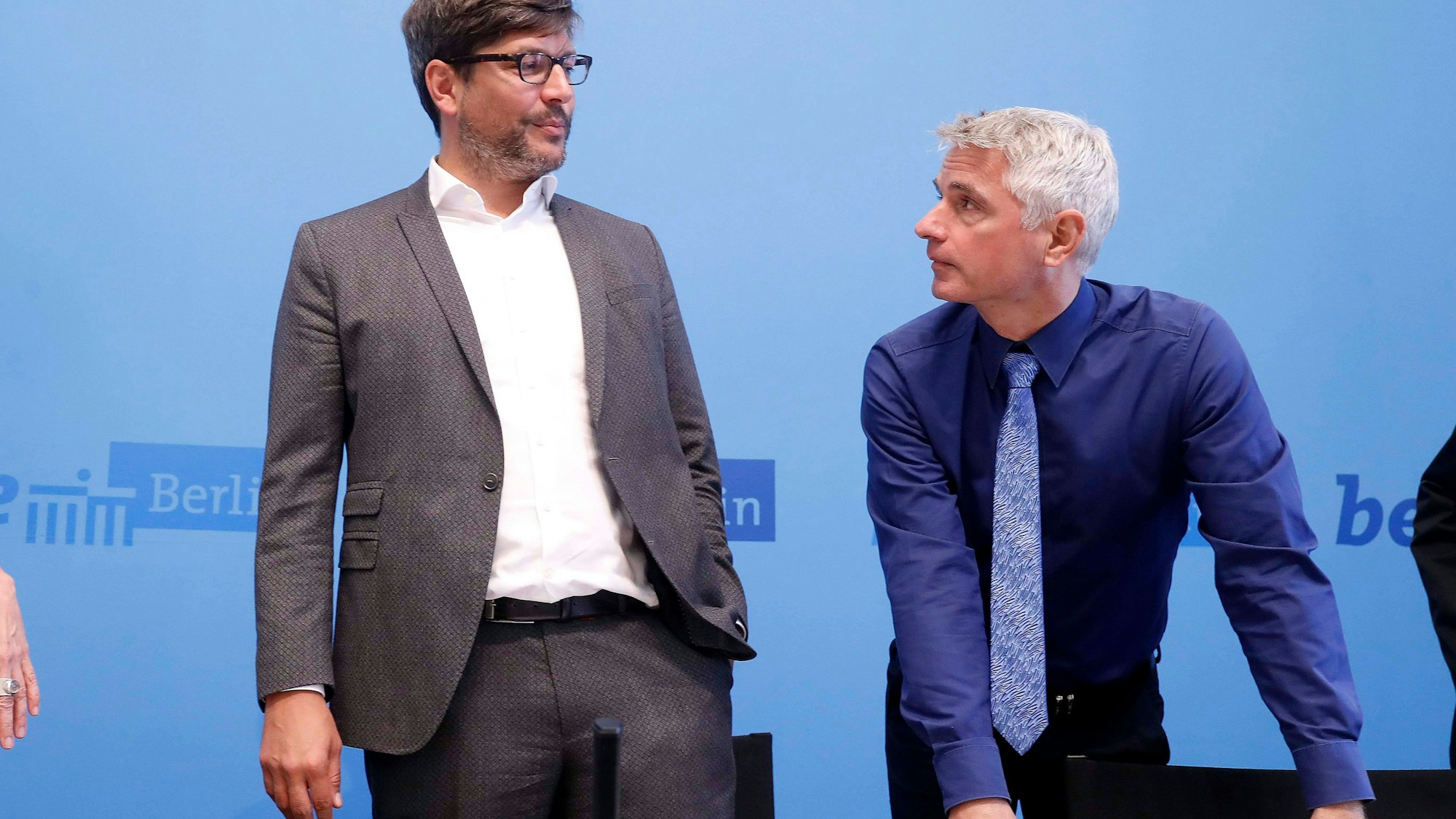 Dirk Behrendt und ein Mann