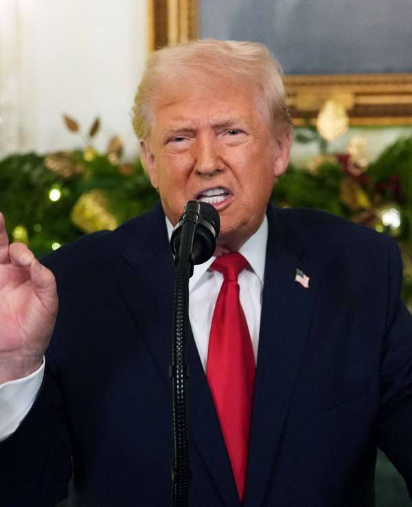 US-Präsident Donald Trump lobte in der Rede an die Nation vor allem sich selbst.