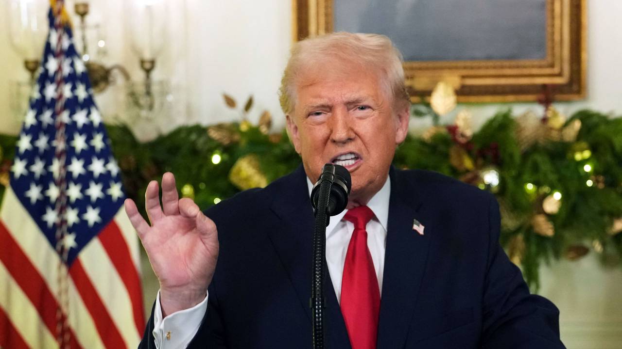 US-Präsident Donald Trump lobte in der Rede an die Nation vor allem sich selbst.