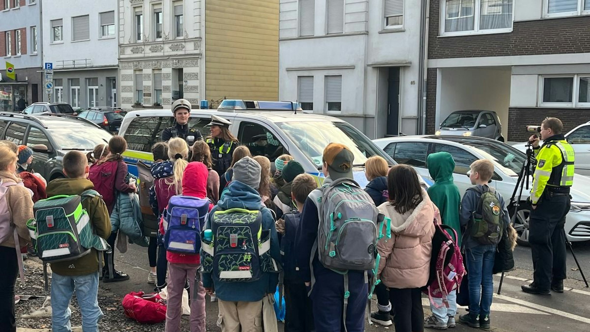 Großangelegte Verkehrskontrollen der Polizei im Rhein-Sieg-Kreis.
