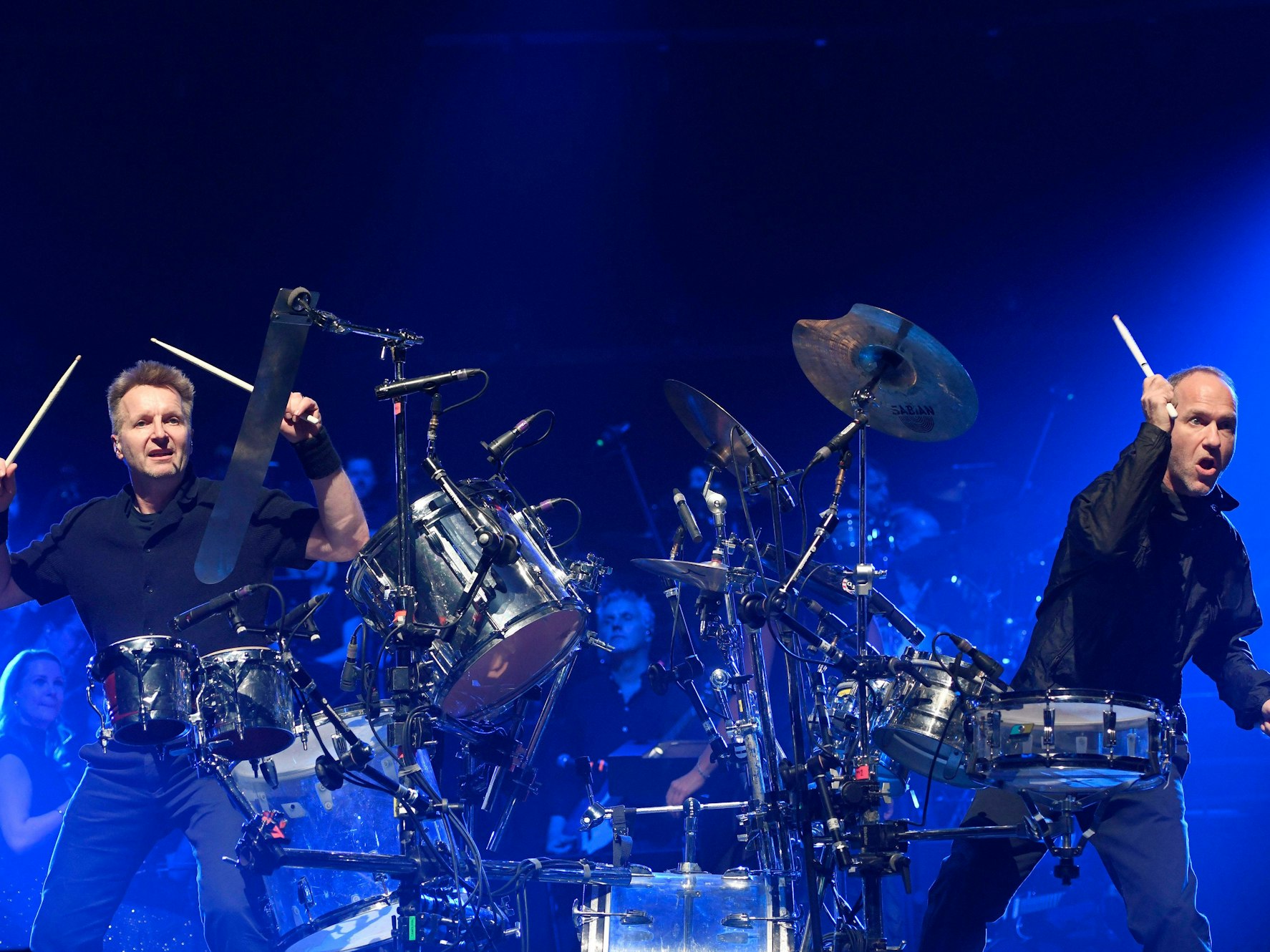 Safri Duo live bei der Night of the Proms 2025 in Köln.