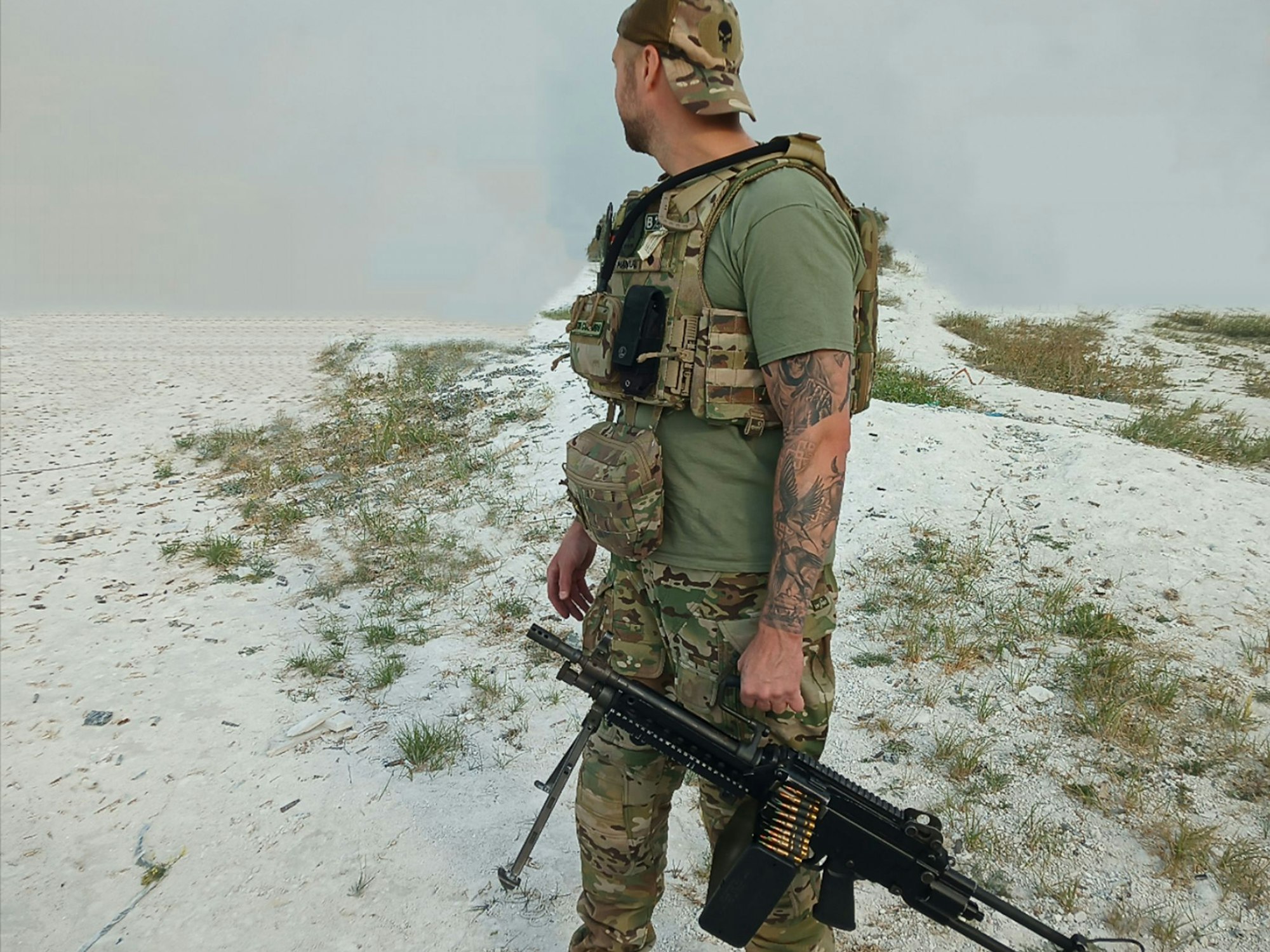 Hugo bei einem Einsatz in der Ukraine