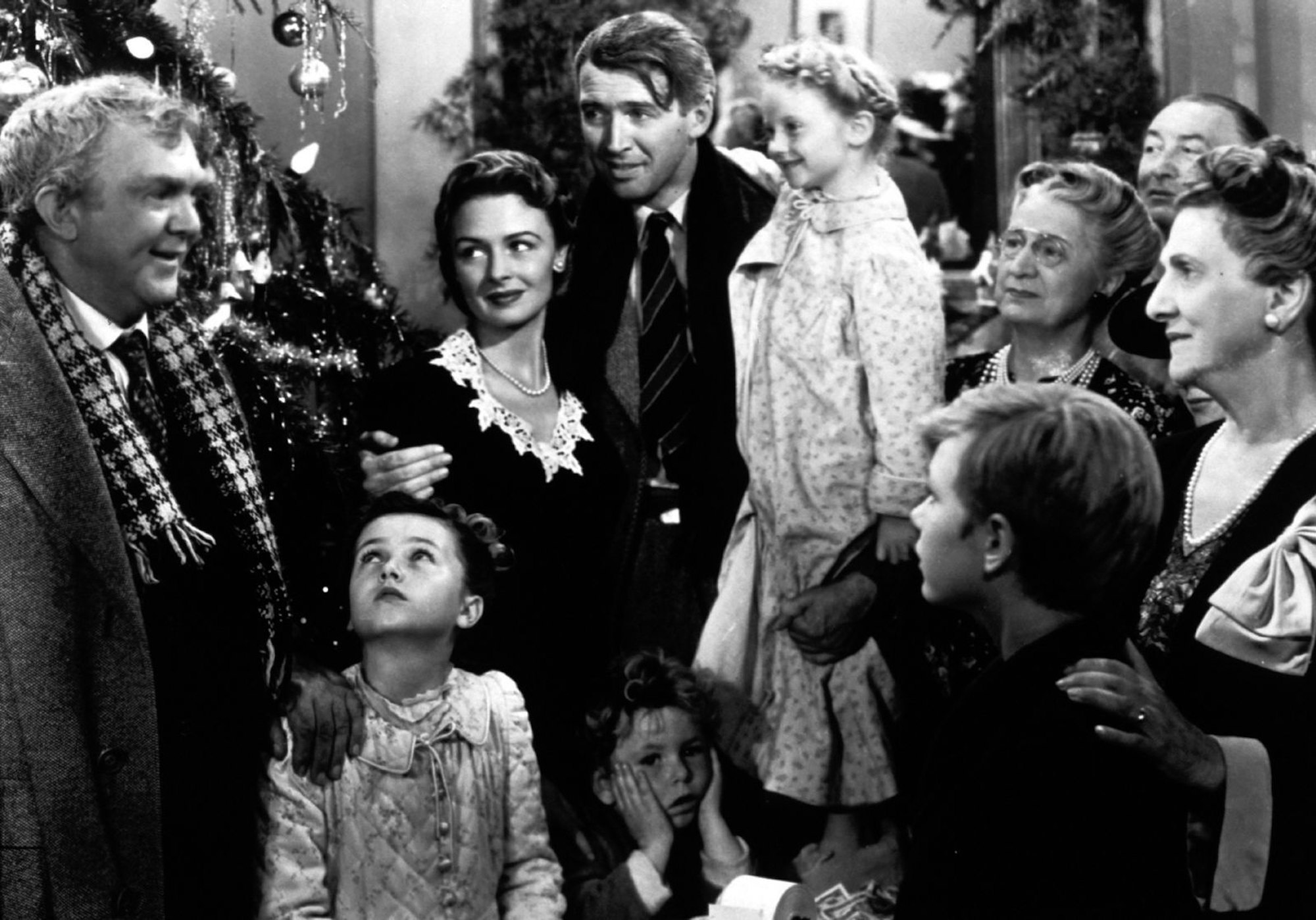 Frank Capras „Ist das Leben nicht schön?“ ist ein schwarz-weißes Märchen mit leichtem sozialkritischem Anstrich, liebenswürdigen Figuren und einem glücklichen Ende. (Bild: Studiocanal)