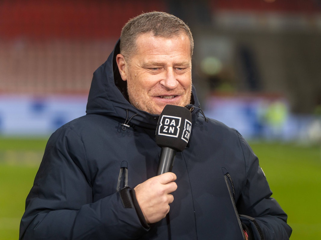 Max Eberl im TV-Interview.