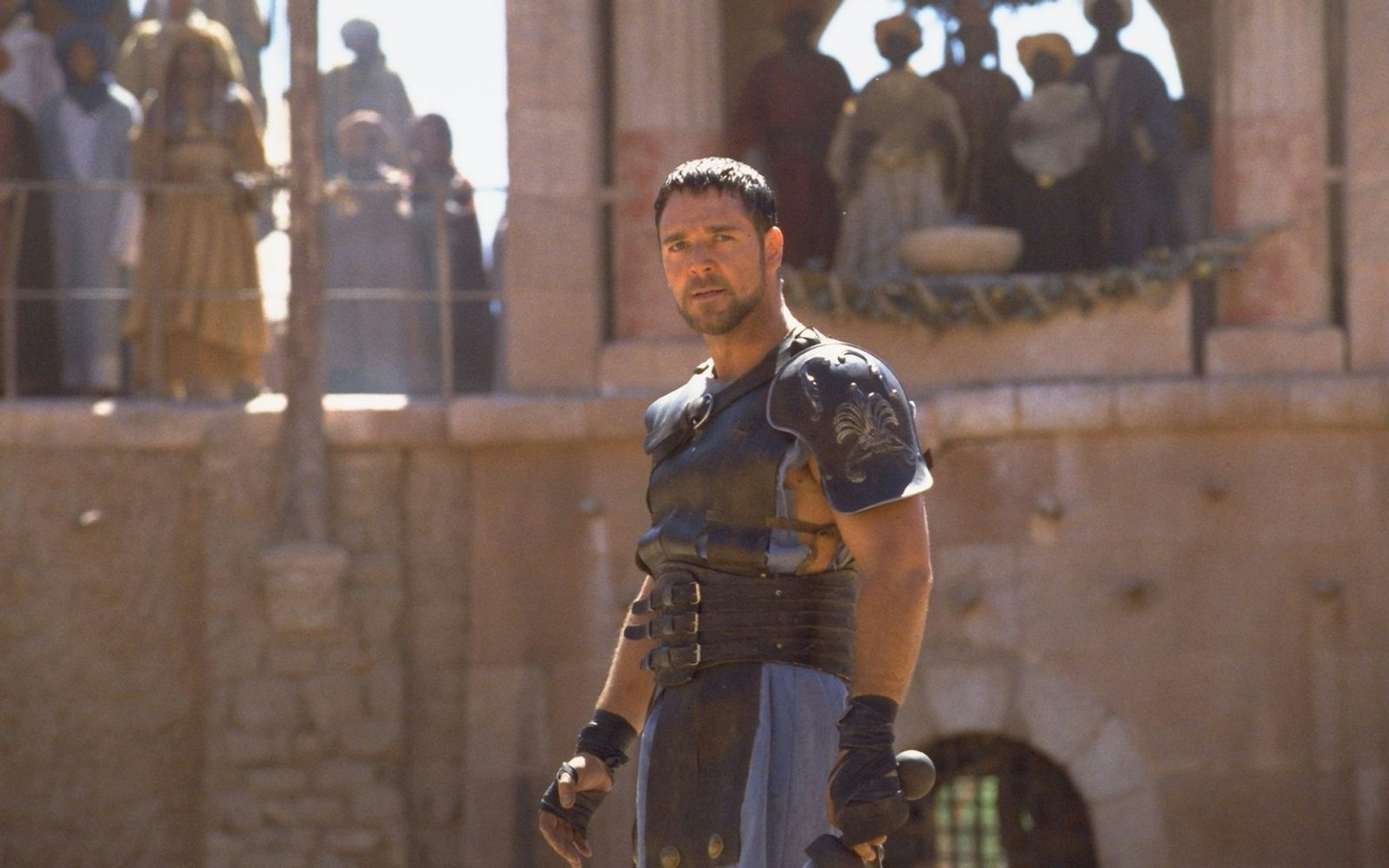 Auf den Spuren von „Ben Hur“: Ridley Scotts Historiendrama „Gladiator“ wurde bei der Oscarverleihung mit fünf Oscars ausgezeichnet. (Bild: TNT Film / Universal)