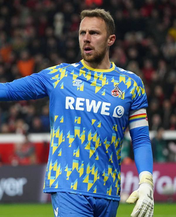 Marvin Schwäbe ist als Kapitän für den 1. FC Köln ein absoluter Leistungsträger.