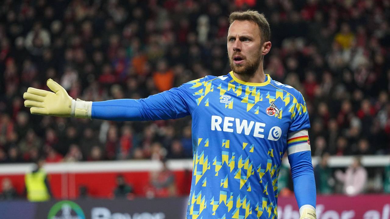 Marvin Schwäbe ist als Kapitän für den 1. FC Köln ein absoluter Leistungsträger.