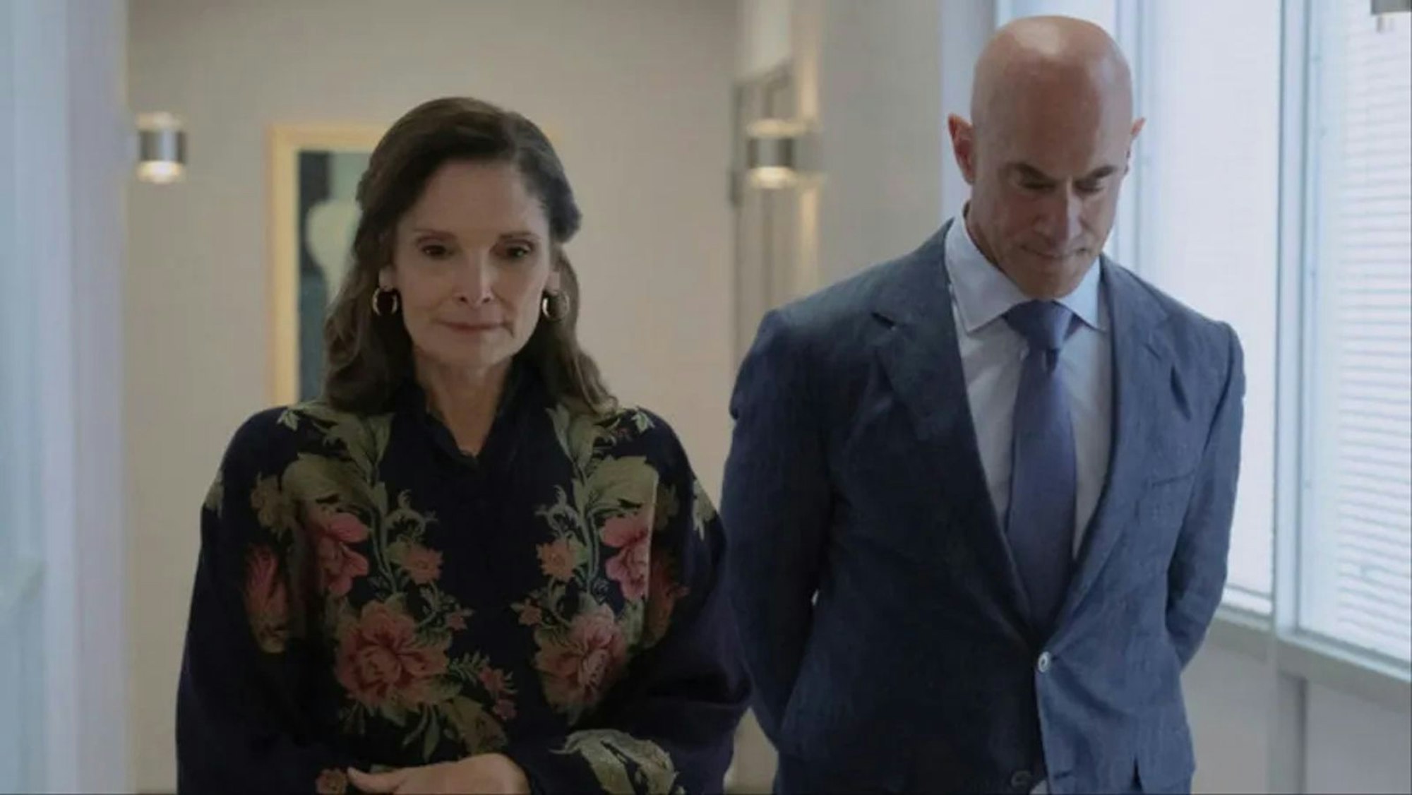 Ihr bislang letzter TV-Auftritt: 2025 war Mary Elizabeth Mastrantonio in drei Folgen der Krimiserie „Law & Order: Organized Crime“ zu sehen. (Bild: Virginia Sherwood/PEACOCK)