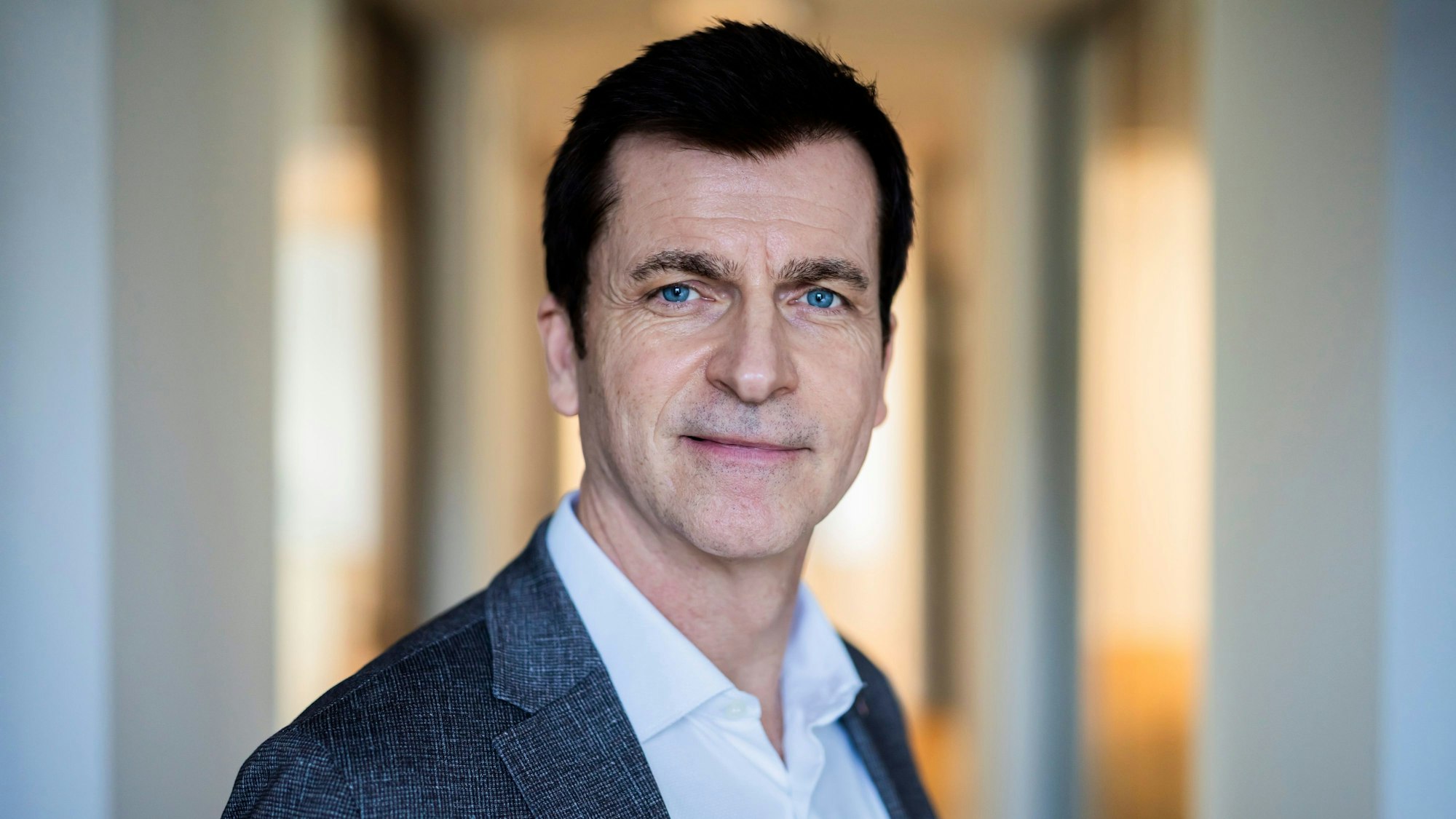 André Berghegger, Hauptgeschäftsführer des Deutschen Städte- und Gemeindebundes, aufgenommen bei einem Fototermin mit der Deutschen Presse-Agentur.