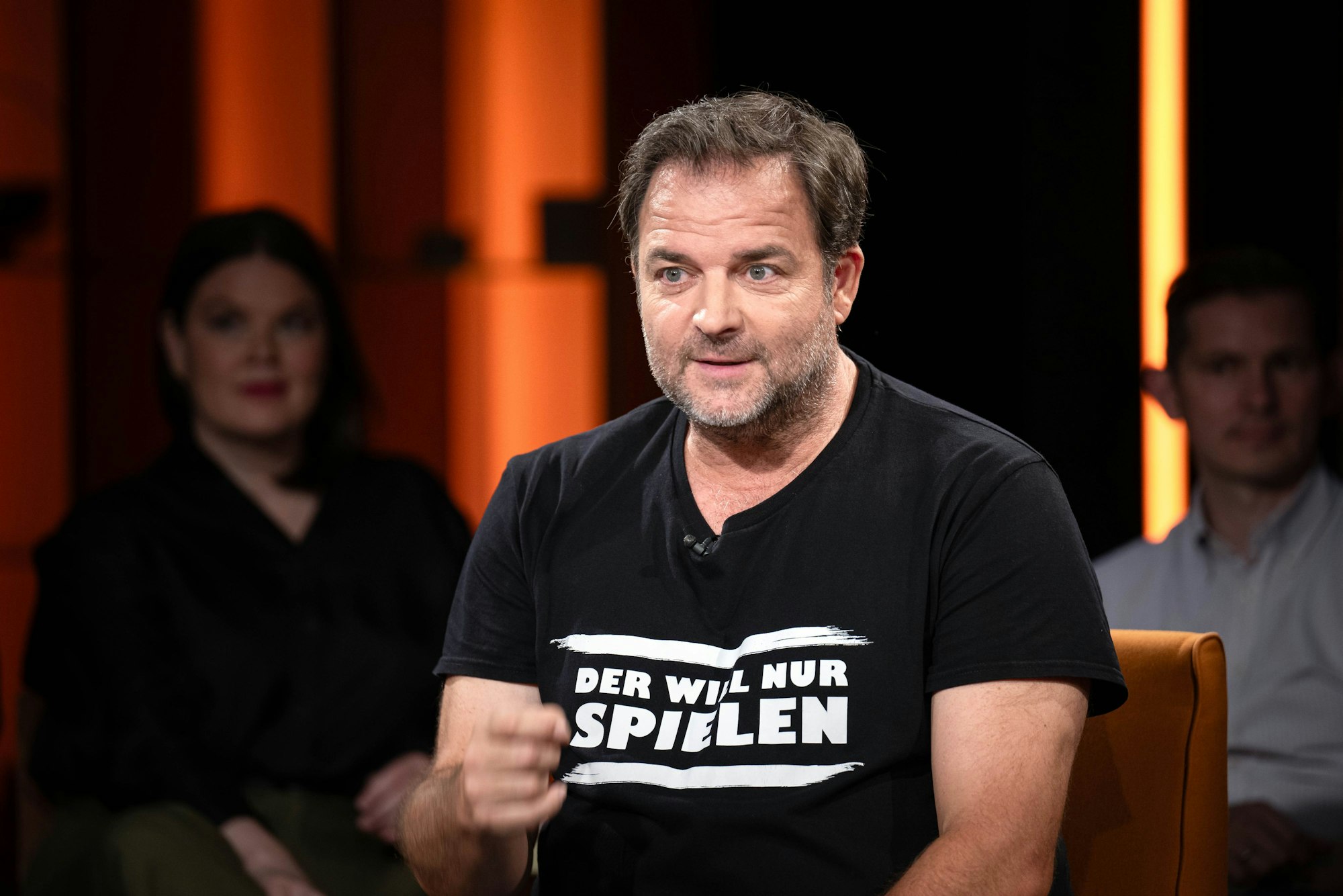 Martin Rütter bei der Aufzeichnung der Radio Bremen Talkshow «3nach9».