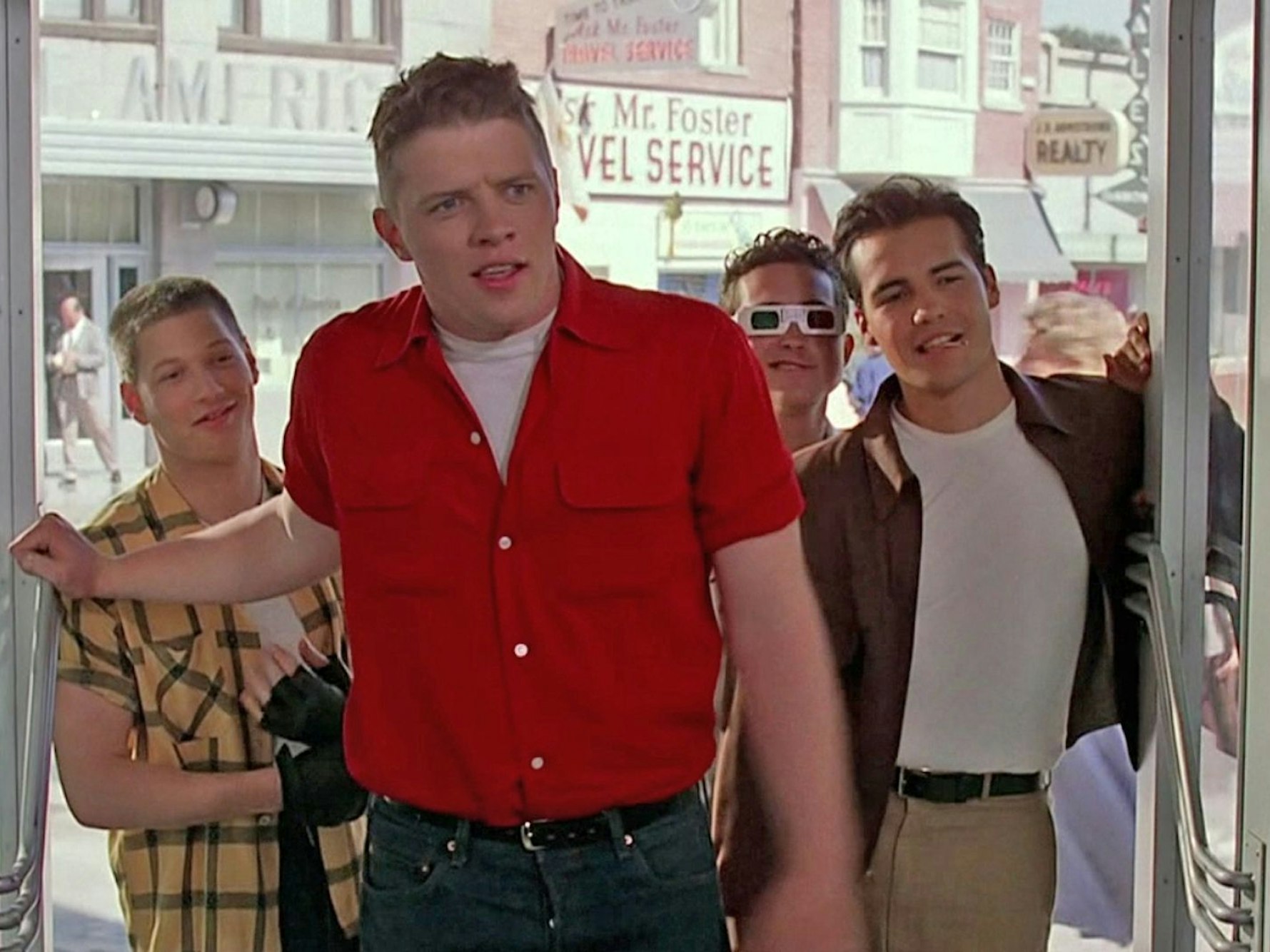 Biff Tannen (Thomas F. Wilson) ist nicht nur im Jahr 1955 der ärgste Widersacher von Marty McFly und seinem Vater. (Bild: Universal Pictures)