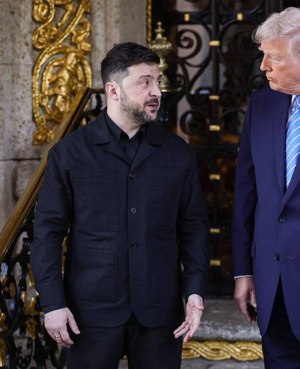 US-Präsident Donald Trump und der ukrainische Staatschef Wolodymyr Selenskyj