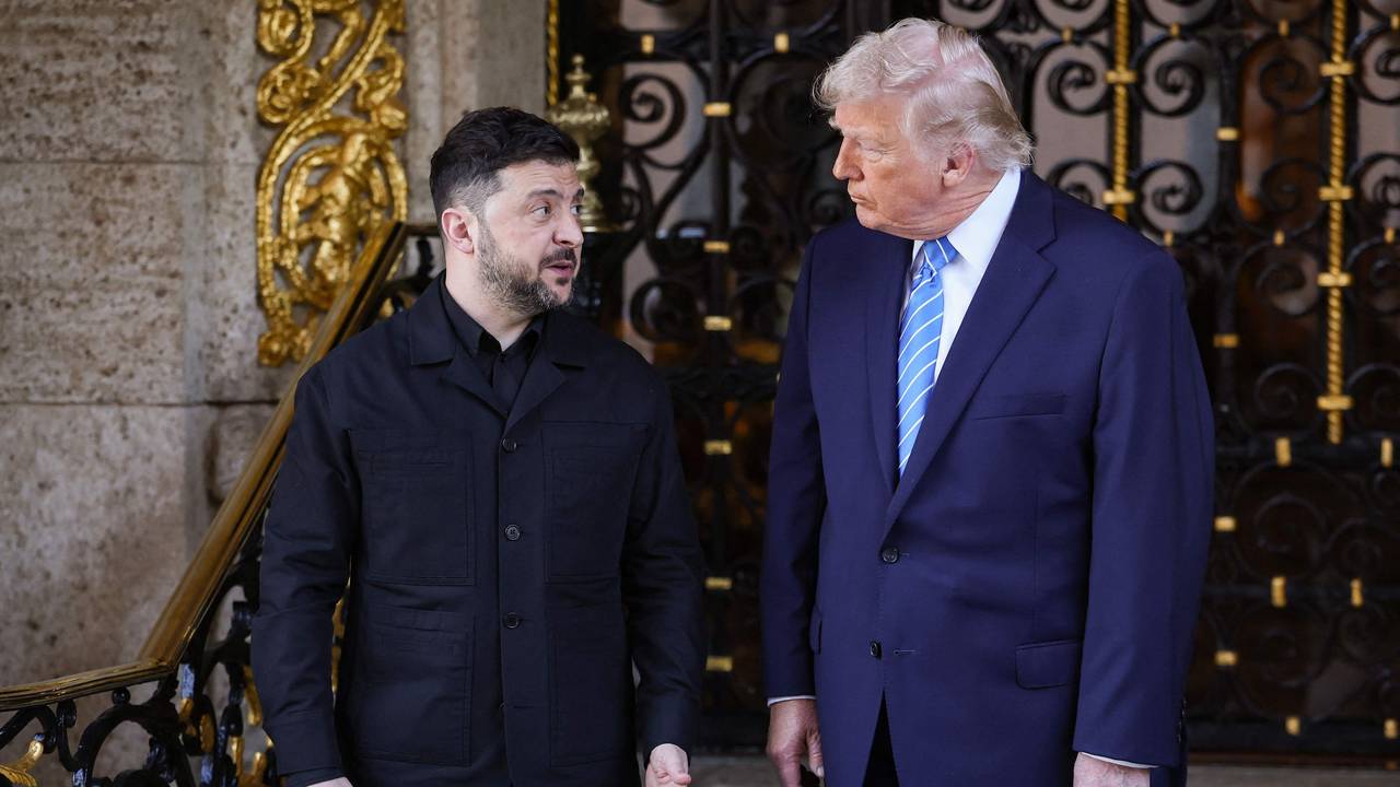 US-Präsident Donald Trump und der ukrainische Staatschef Wolodymyr Selenskyj