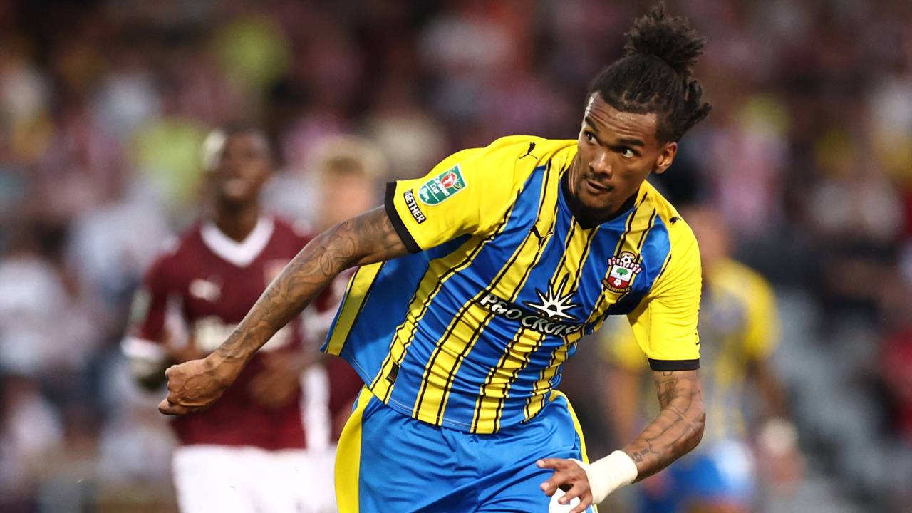 Damion Downs im Spiel gegen Northampton.
