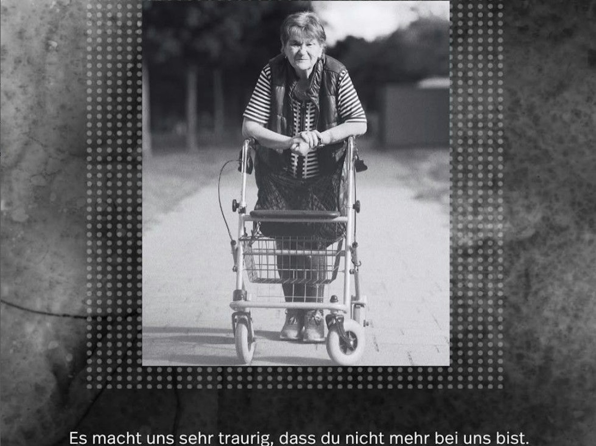 Auf den Instagramaccounmt von Hartz und herzlich wurde der Tod von Regina aus Rostock mitgeteilt.