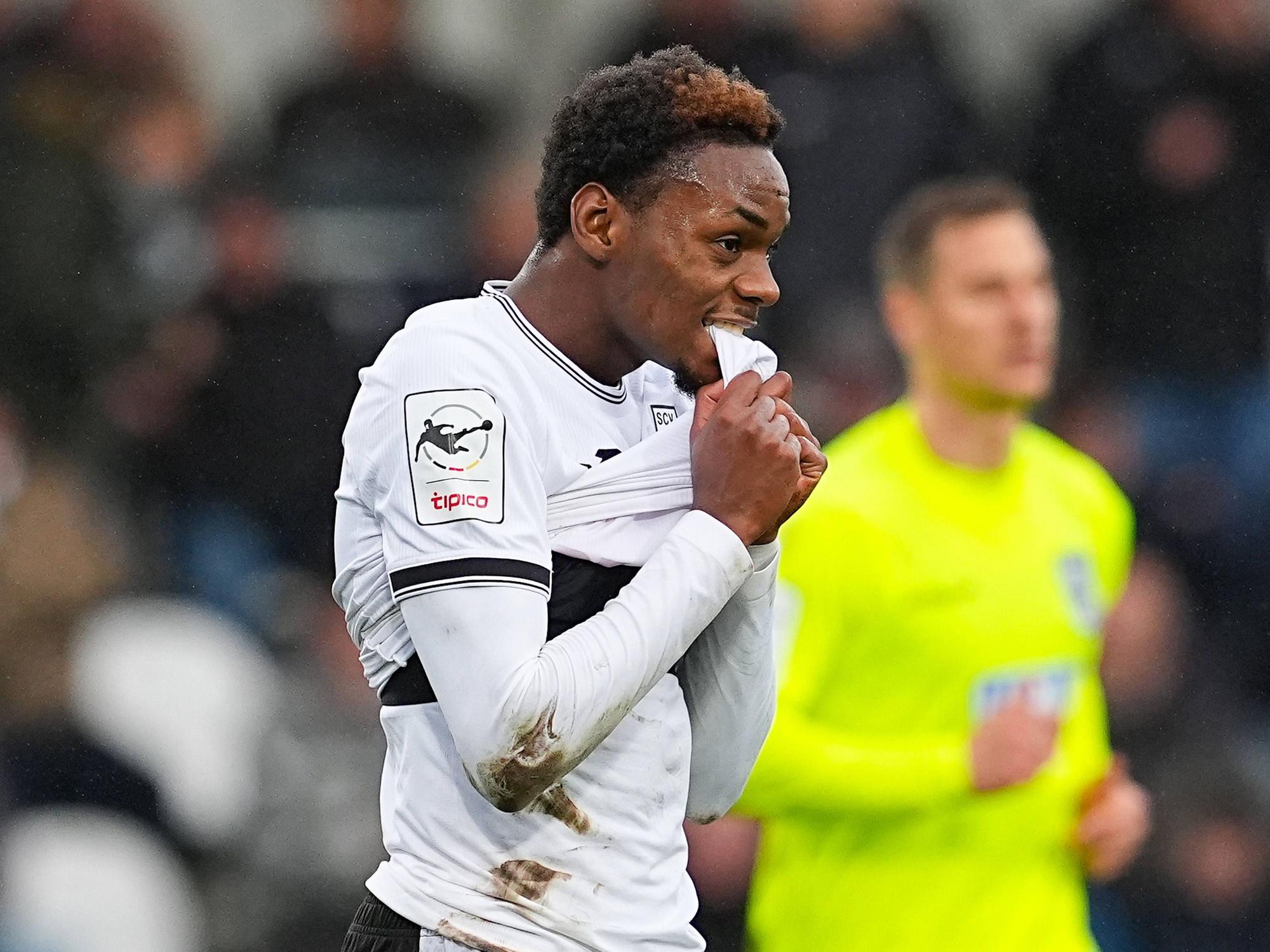 Chilohem Onuoha im Trikot des SC Verl