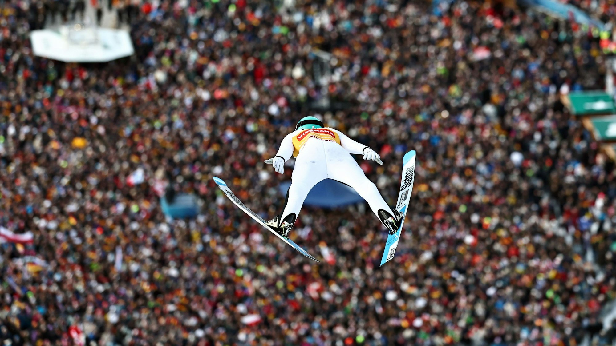 Domen Prevc bei der Vierschanzentournee.