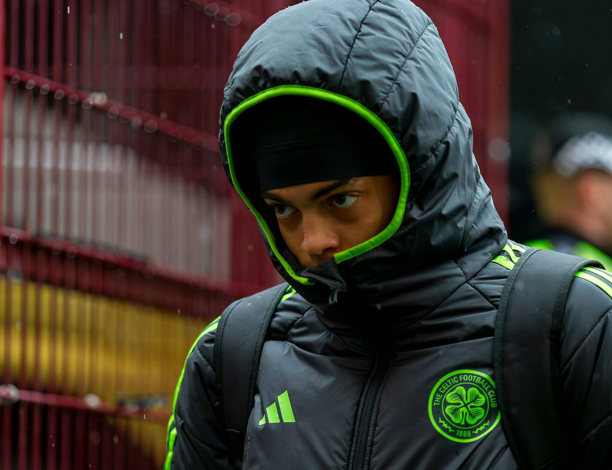 Der FC soll an einer Leihe von Jahmai Simpson-Pusey (hier im Oktober im Tynecastle Park in Edinburgh) arbeiten.