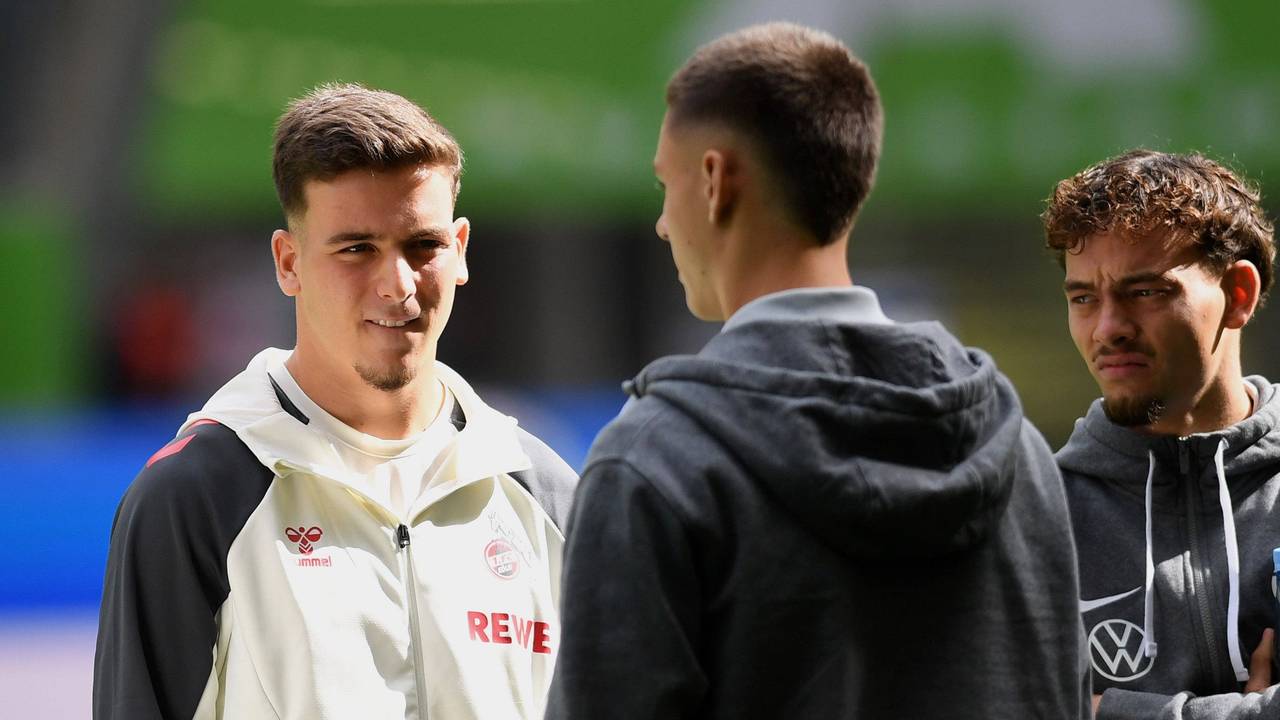 Vor dem Spiel zwischen Wolfsburg und Köln sprechen Said El Mala und Bence Dardai.