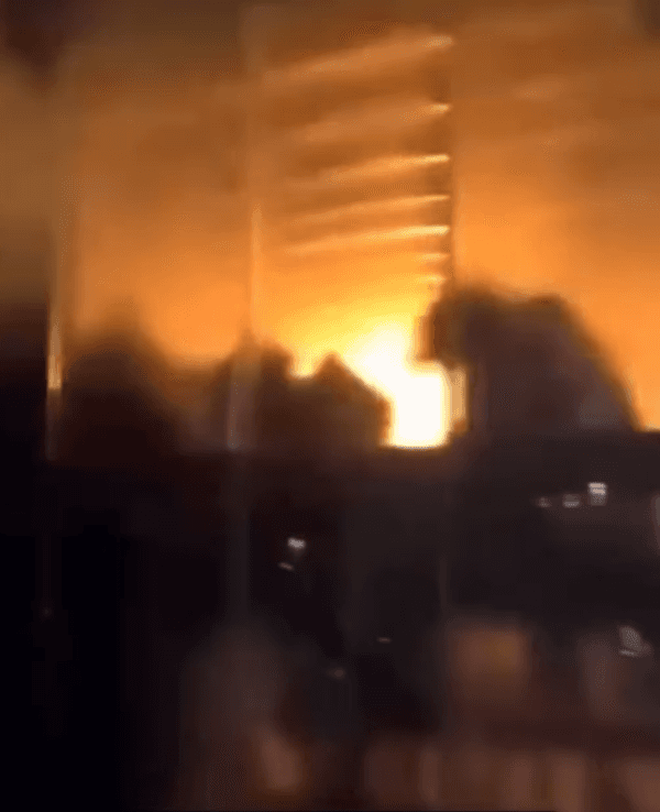 Ein Instagram-Video zeigt die Horrorszenen der Brandkatastrophe in der Schweiz.
