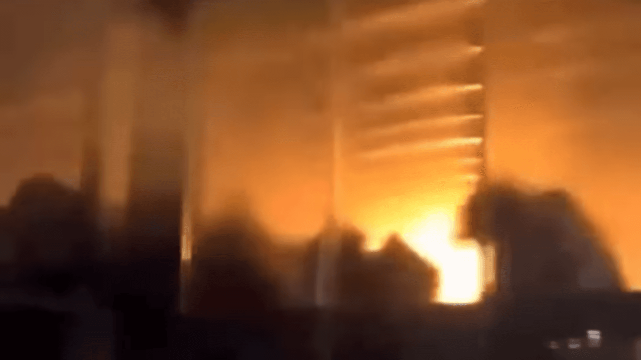 Ein Instagram-Video zeigt die Horrorszenen der Brandkatastrophe in der Schweiz.