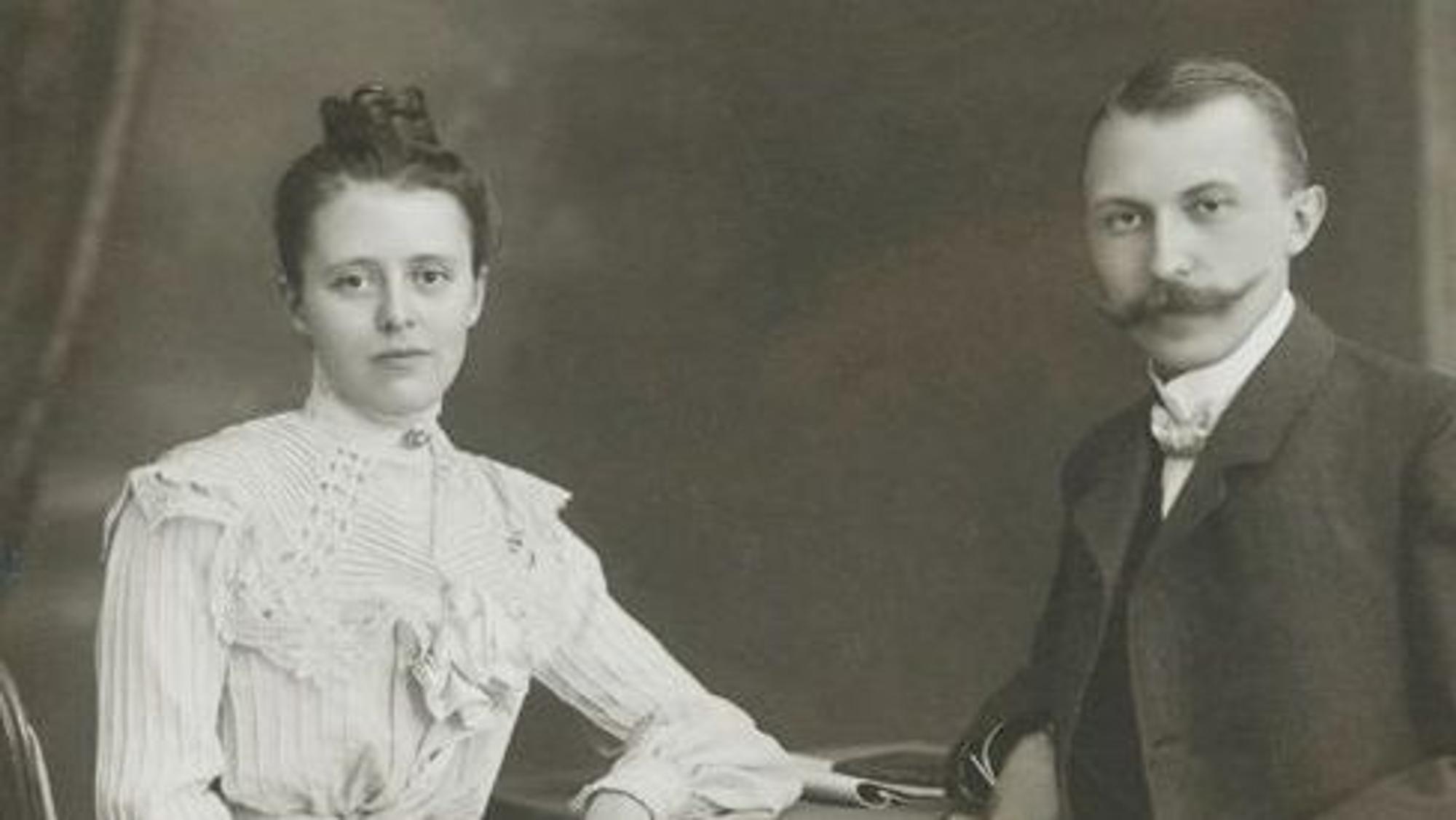 Emma und Konrad Adenauer 1902