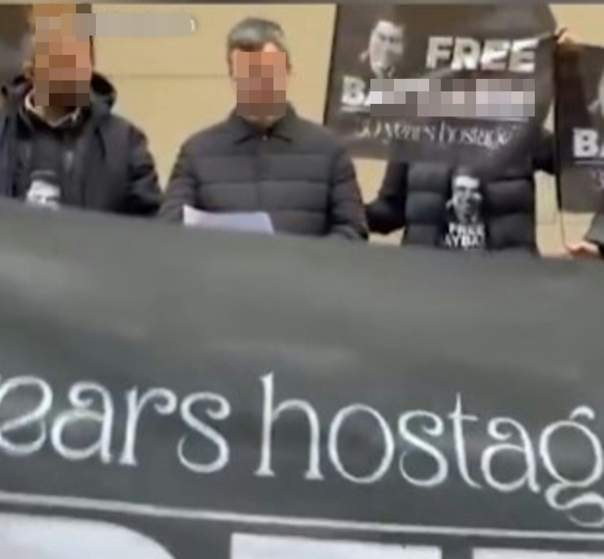 Demo für die Freilassung von Hüseyin B. vor den Schüssen auf der Kaiserstraße auf seinen Neffen.