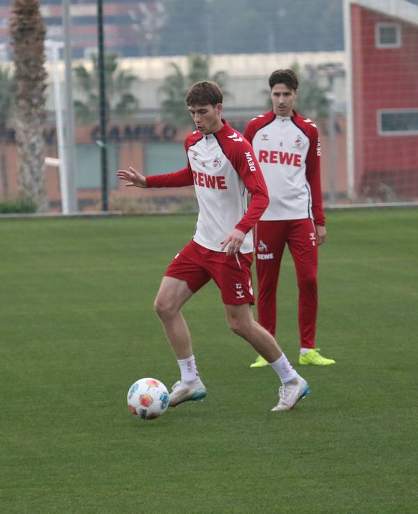 Bernie Lennemann am Ball.