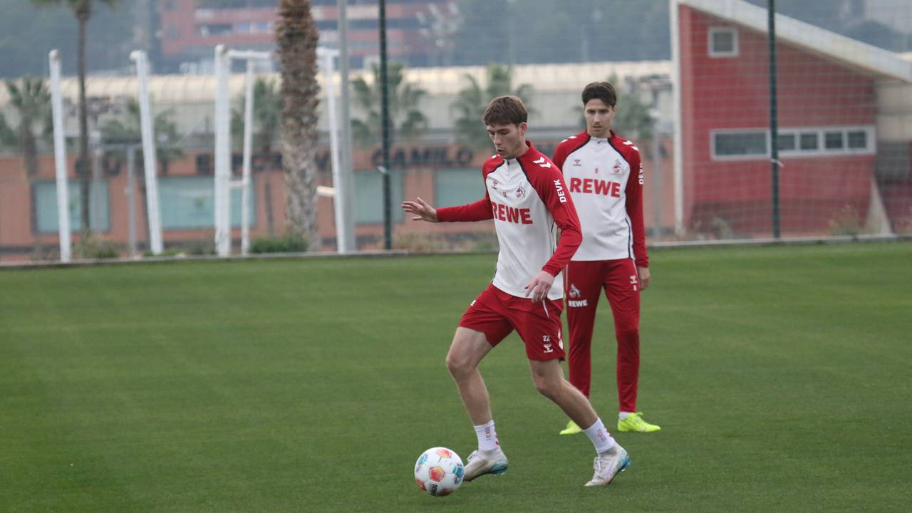 Bernie Lennemann am Ball.