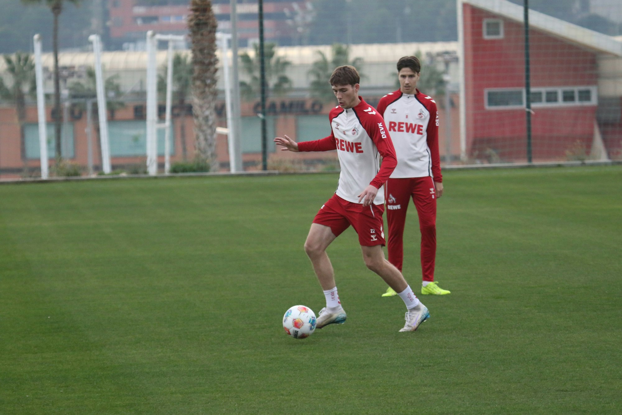 Bernie Lennemann am Ball.