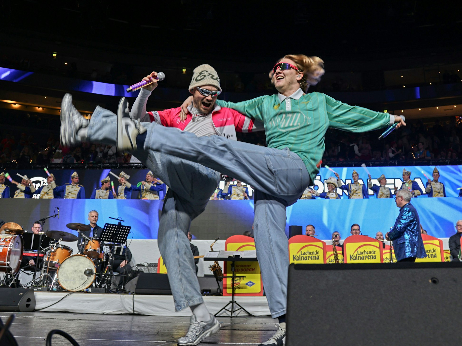 47 Kölsch beim Auftritt in der Lanxess-Arena.