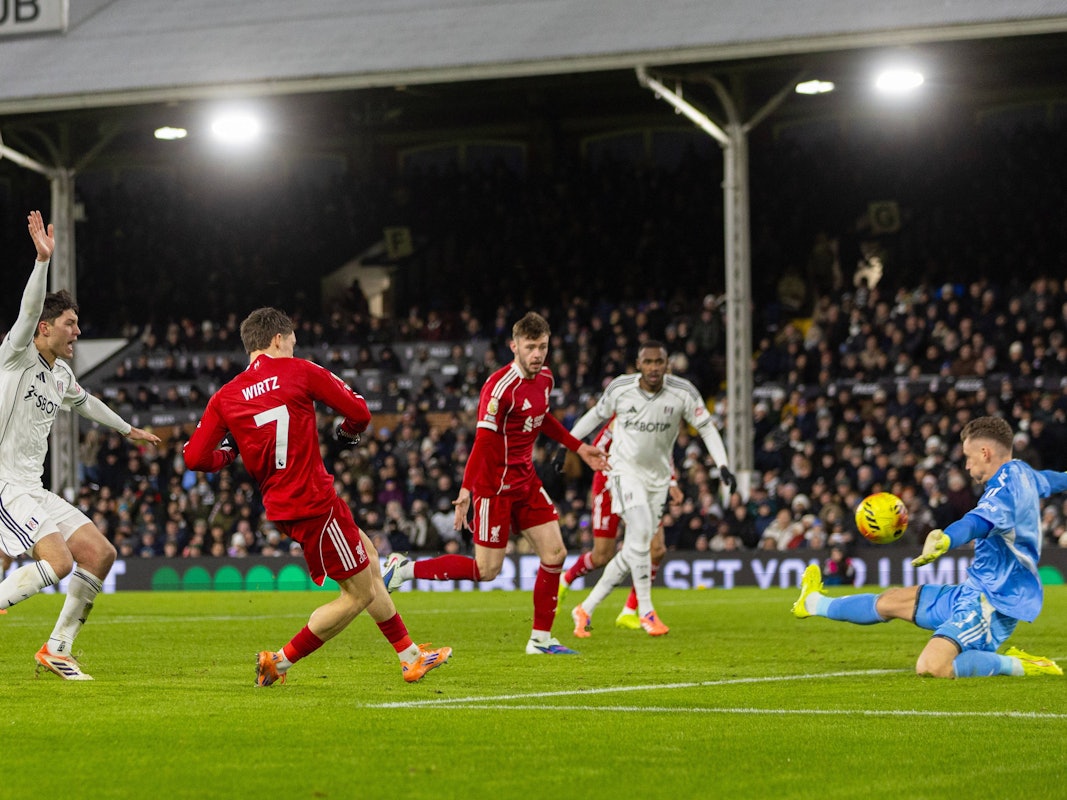 Florian Wirtz erzielt einen Treffer.