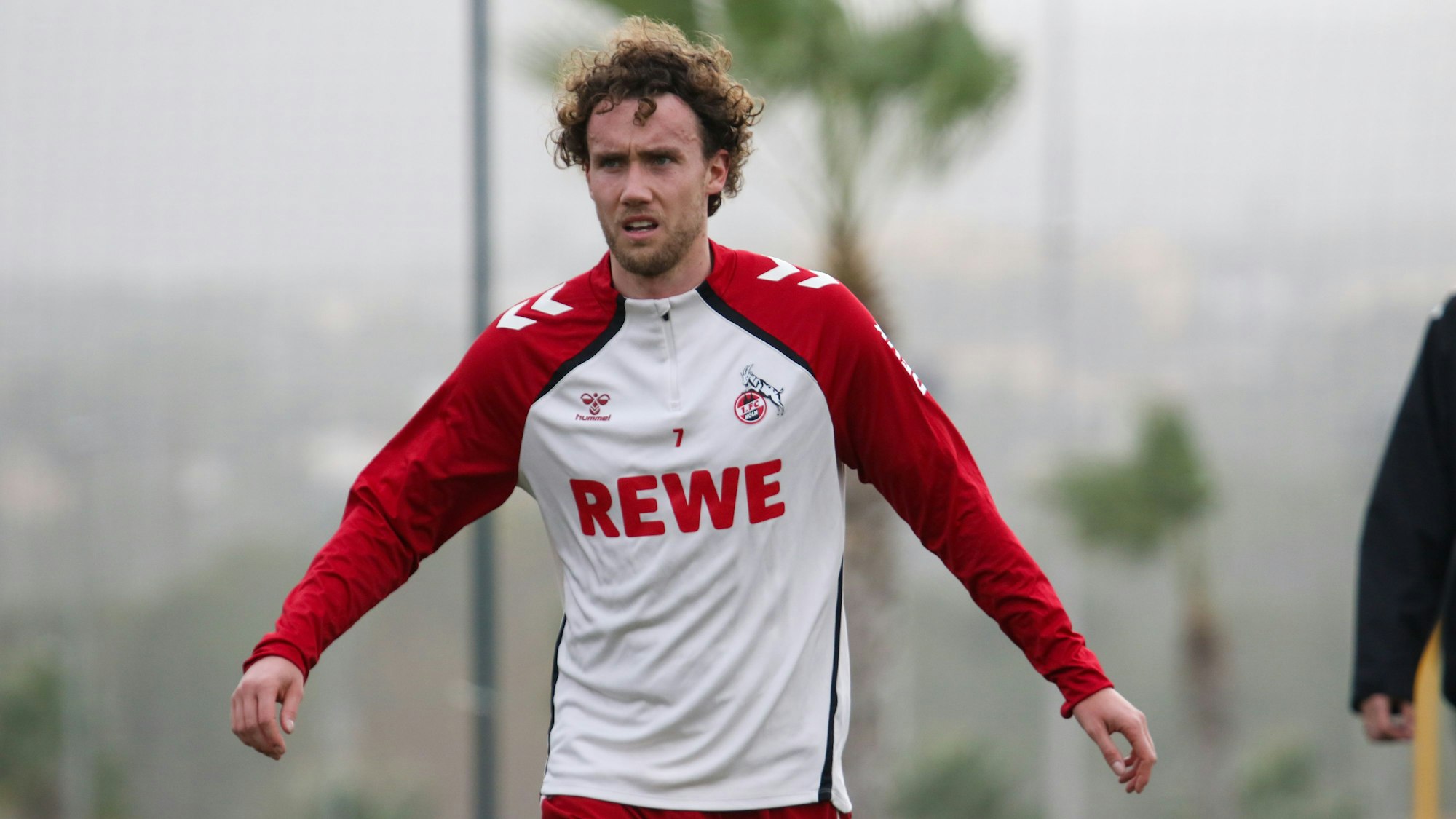 Luca Waldschmidt bei einer Einheit im Trainingslager des 1. FC Köln in Spanien..
