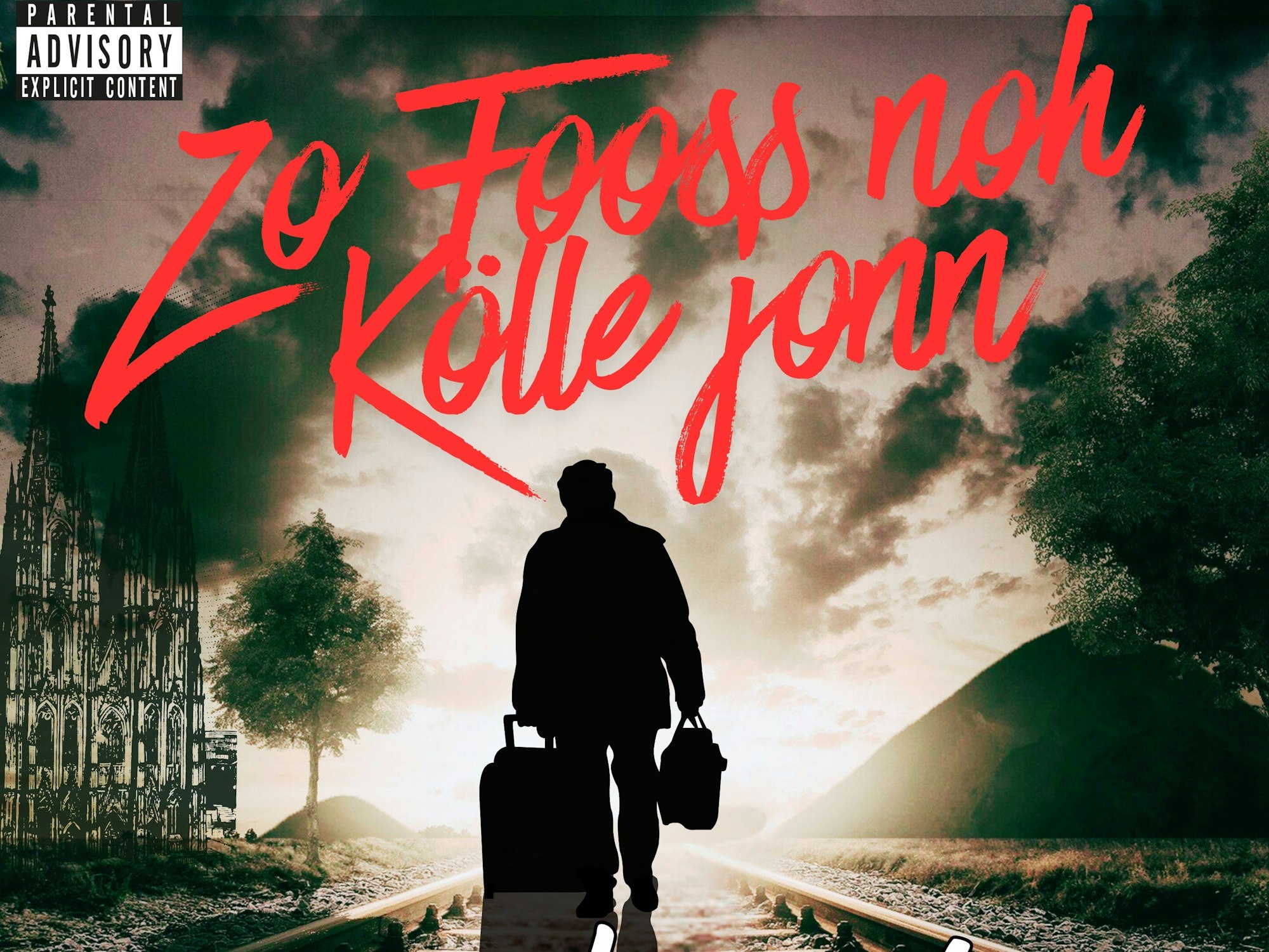 Song-Cover von „Zo Fooss noh Kölle jonn“ von Nik Lewin mit Micky Brühl.