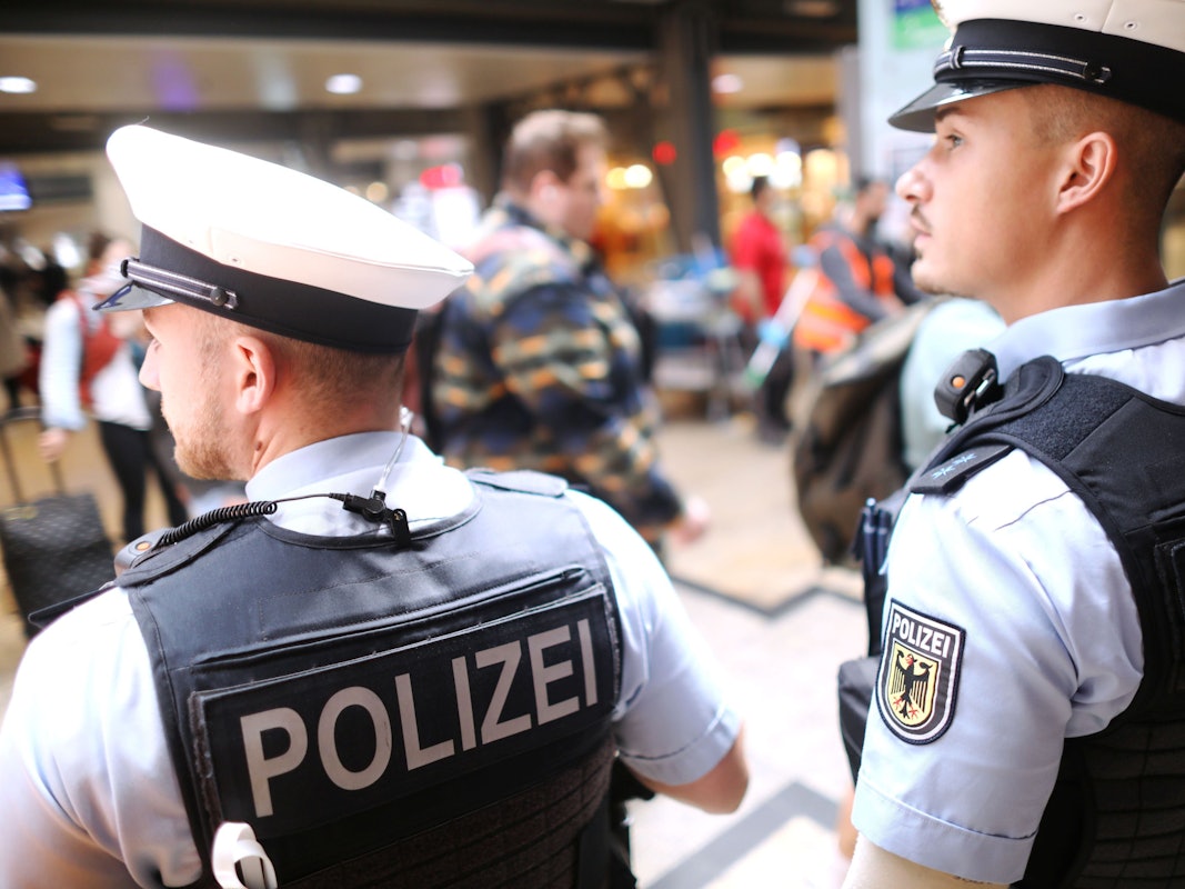 Einsatzkräfte der Bundespolizei am Kölner Hauptbahnhof (Archivfoto)