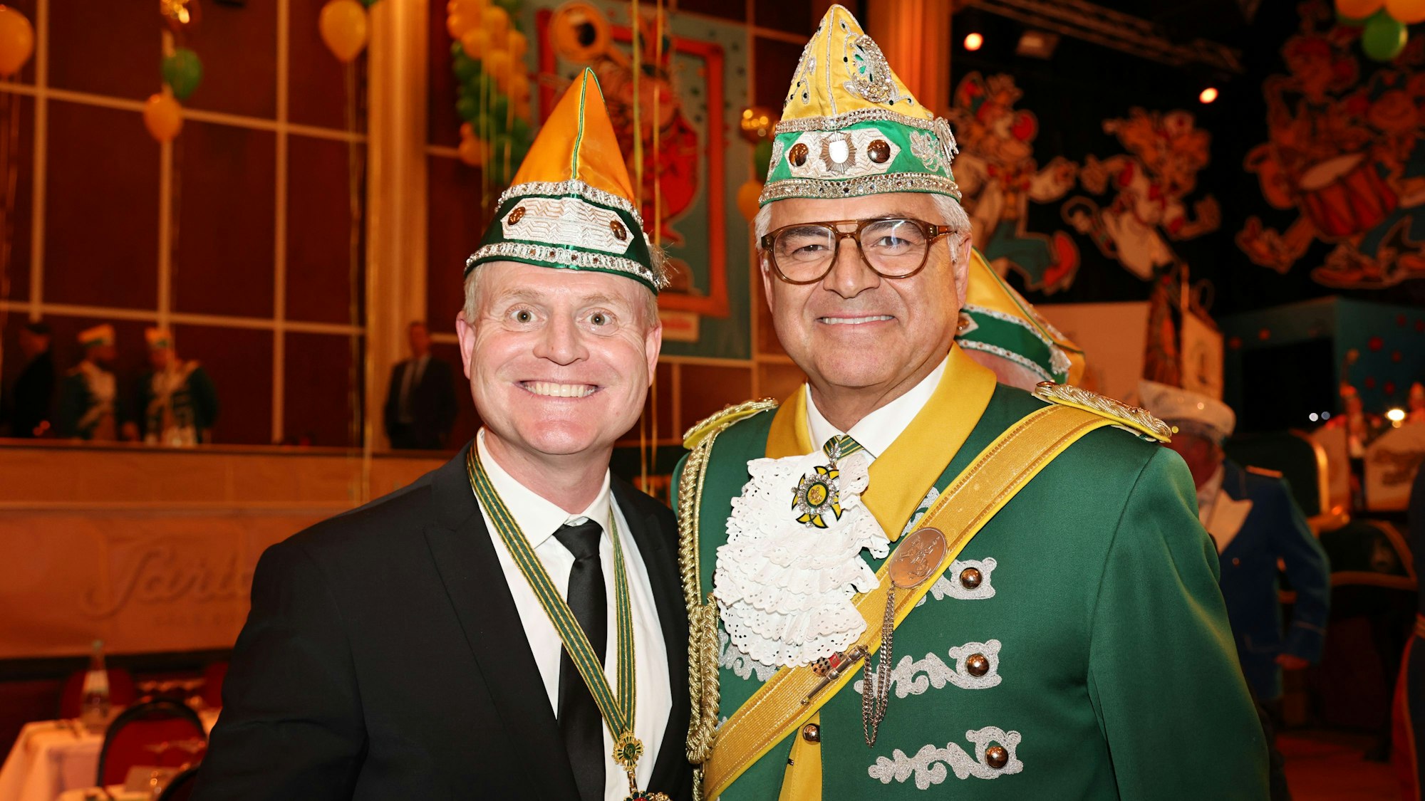 Guido Cantz zusammen mit Hans-Georg Haumann.