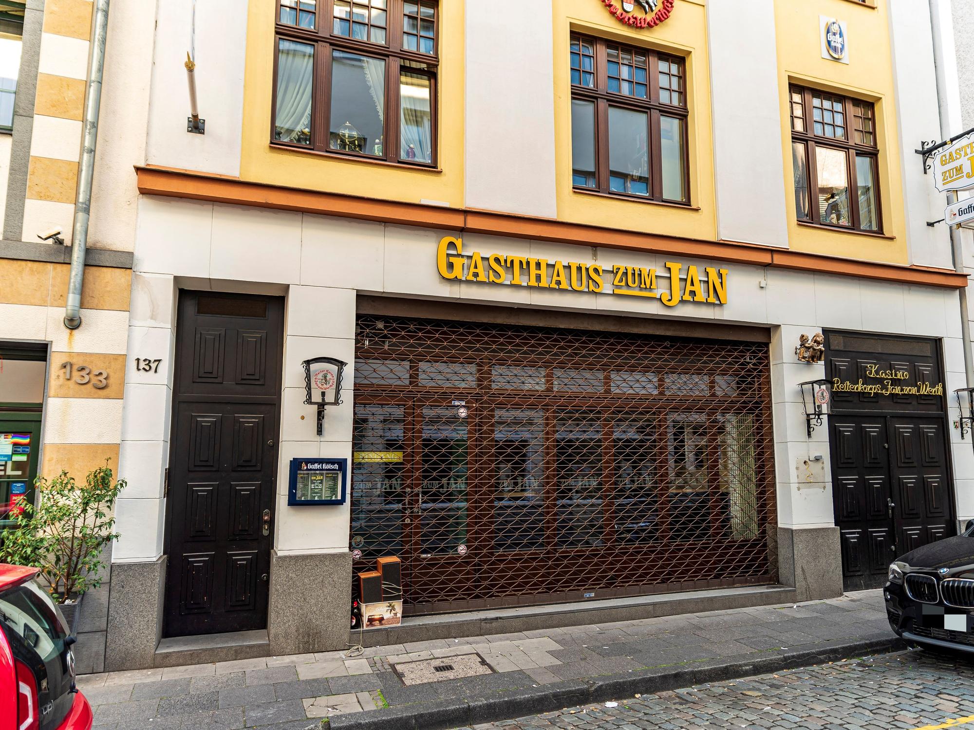 Das „Gasthaus zum Jan“ auf der Thieboldsgasse schließt an Aschermittwoch. Hier ein Archivfoto aus dem Jahr 2020.
