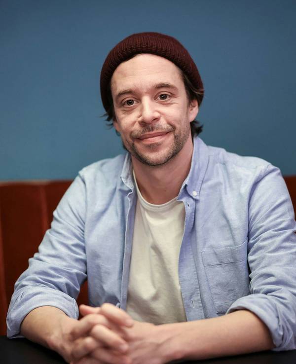 Tobias Krell (Checker Tobi) bei der Vorstellung seines neuen Kinofilms.