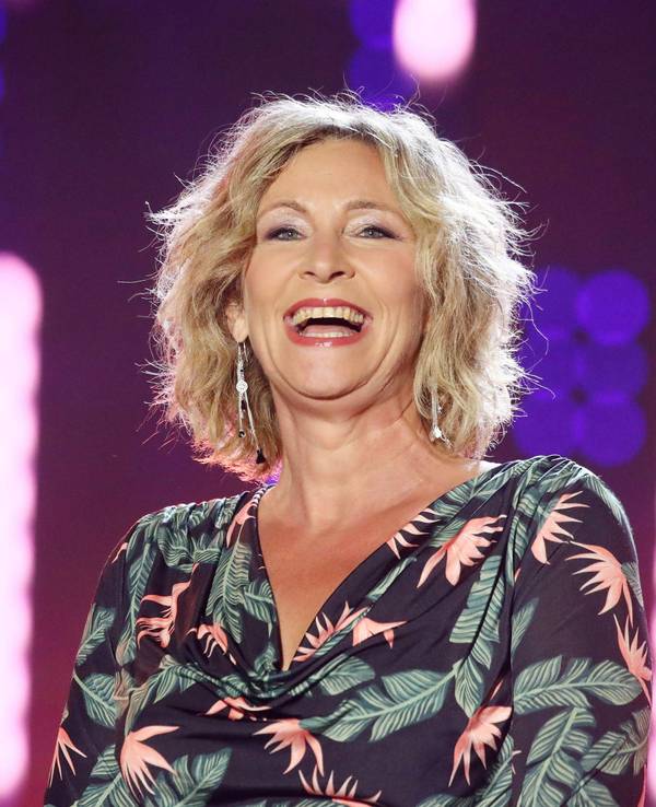 Claudia Jung bei der Generalprobe der ORF-Sendung „Wenn die Musi spielt“.