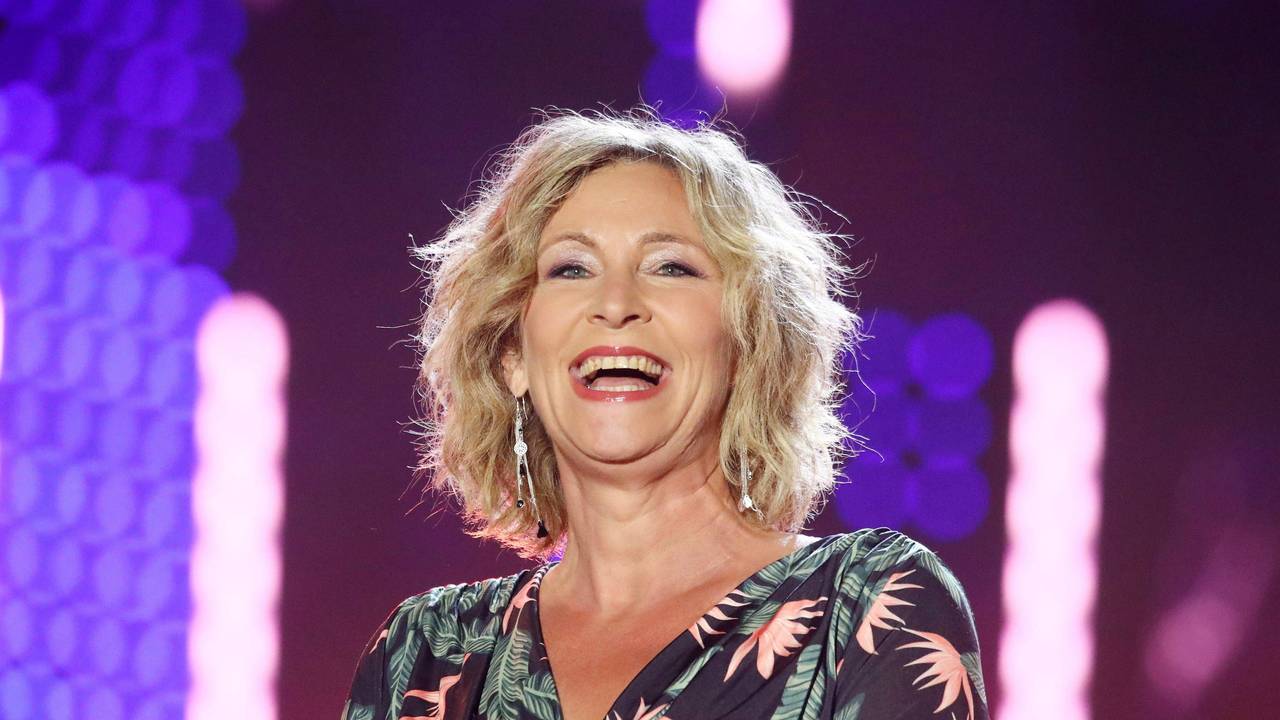 Claudia Jung bei der Generalprobe der ORF-Sendung „Wenn die Musi spielt“.