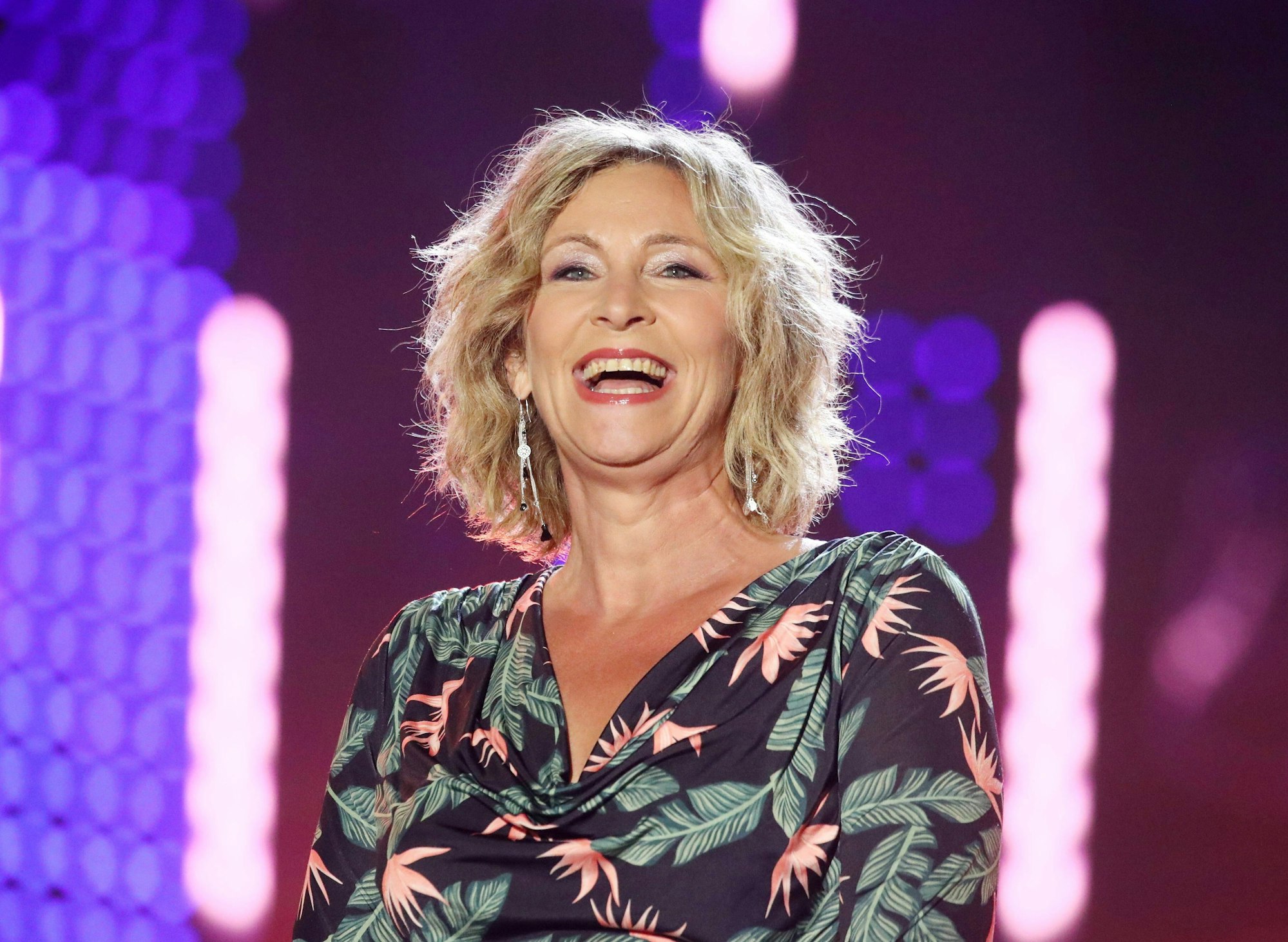 Claudia Jung bei der Generalprobe der ORF-Sendung "Wenn die Musi spielt".