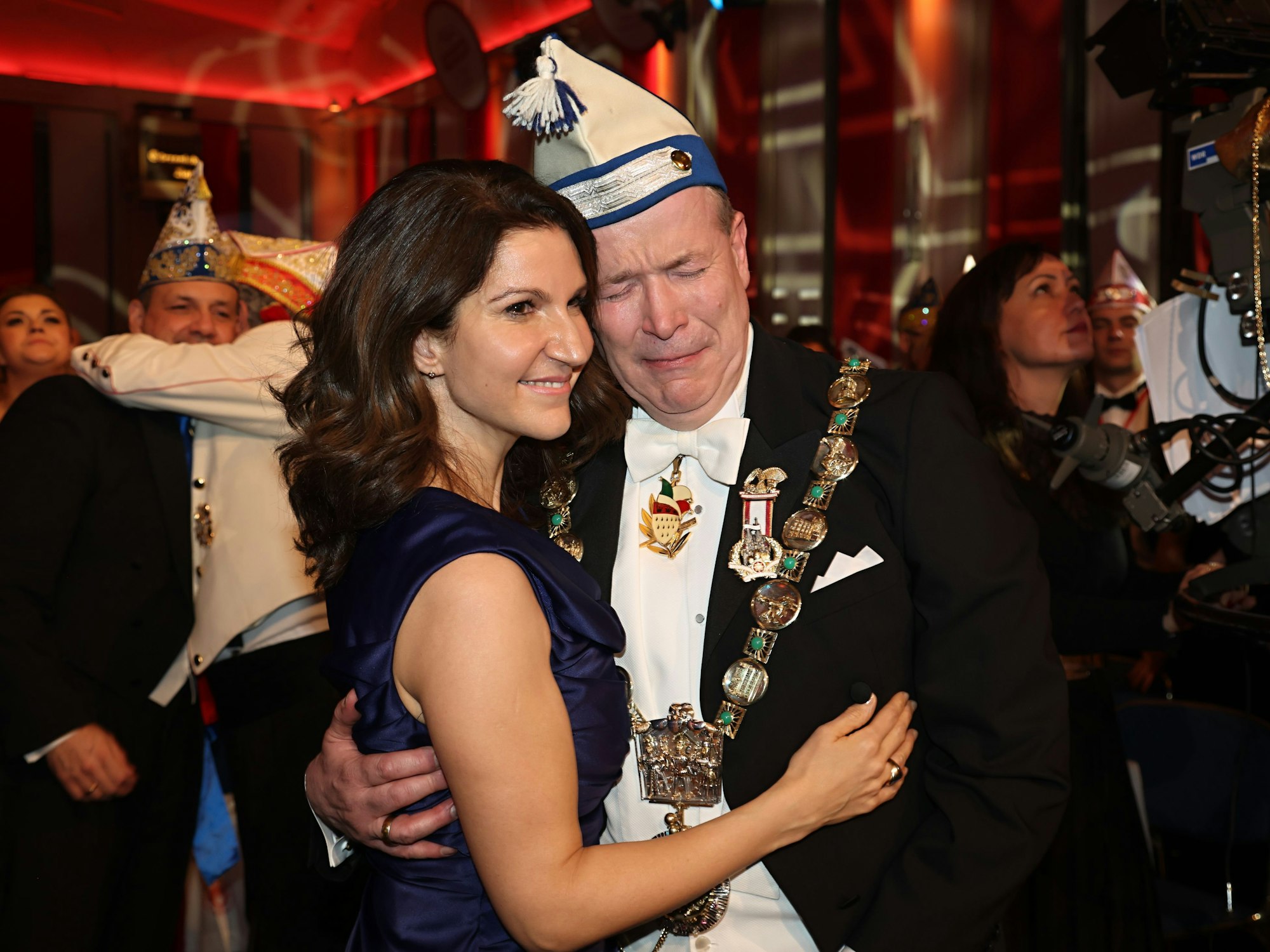 Christoph Kuckelkorn mit Ehefrau Katia.