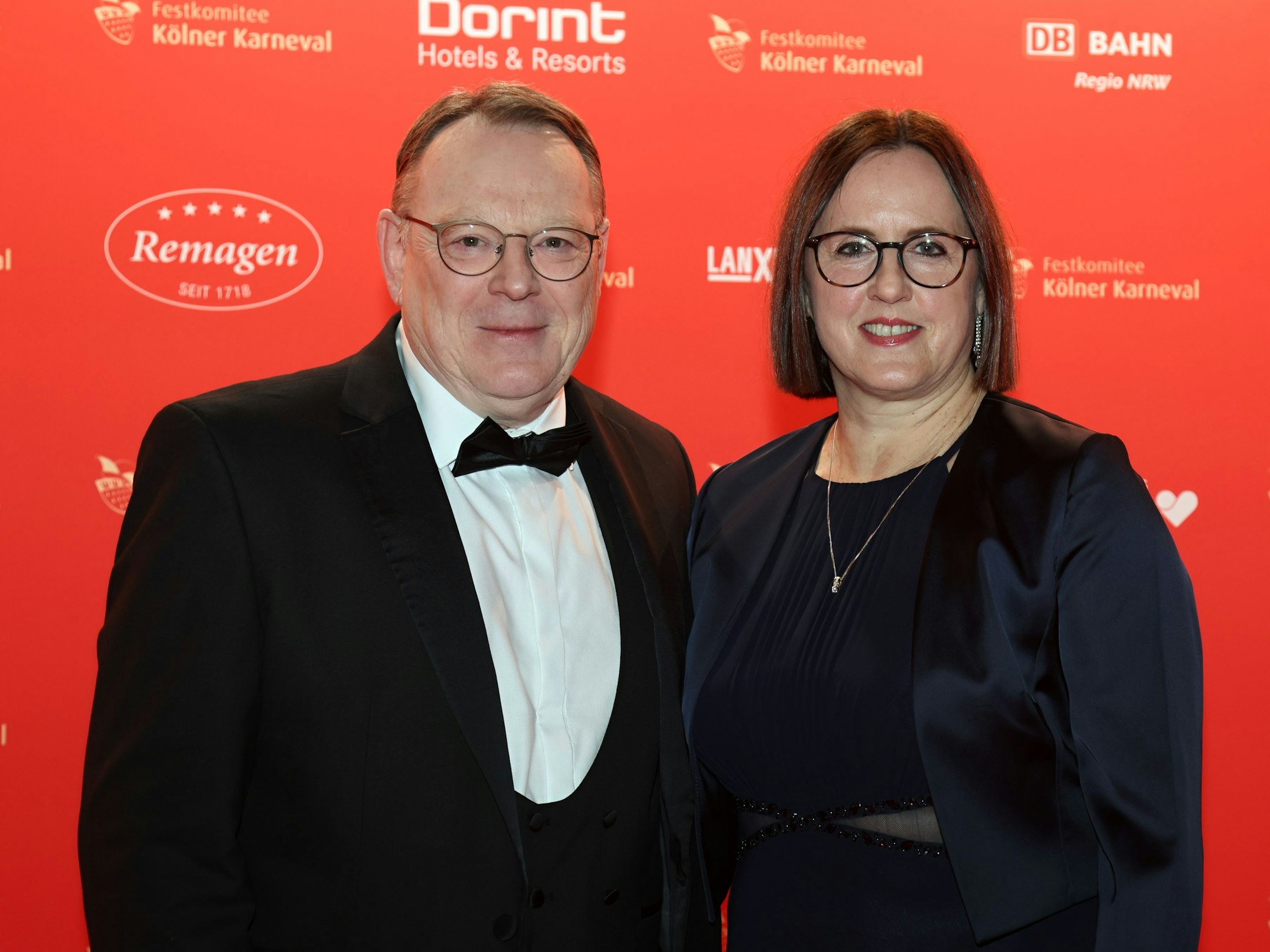 Torsten Burmester mit Ehefrau Jacqueline.