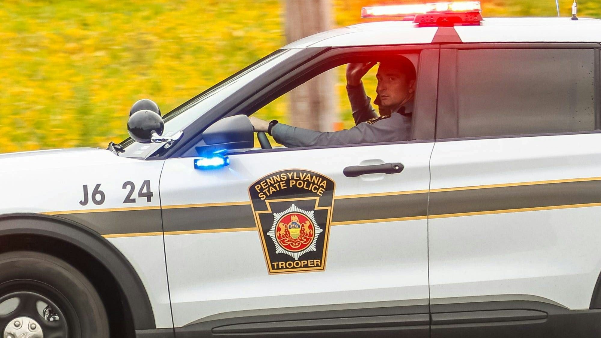 Die Polizei rückte im US-Bundesstaat Pennsylvania an.