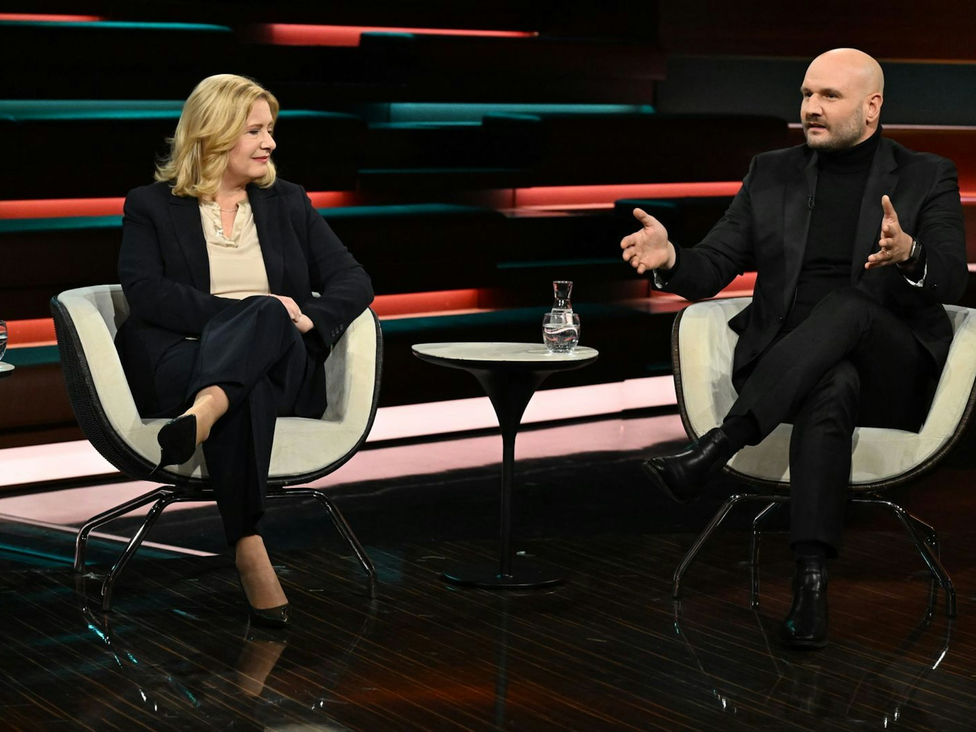 Start-up-Investor Christian Miele prognostizierte am Donnerstagabend, dass die schwarz-rote Koalition das Jahr 2026 nicht überleben werde. (Bild: ZDF / Markus Hertrich)